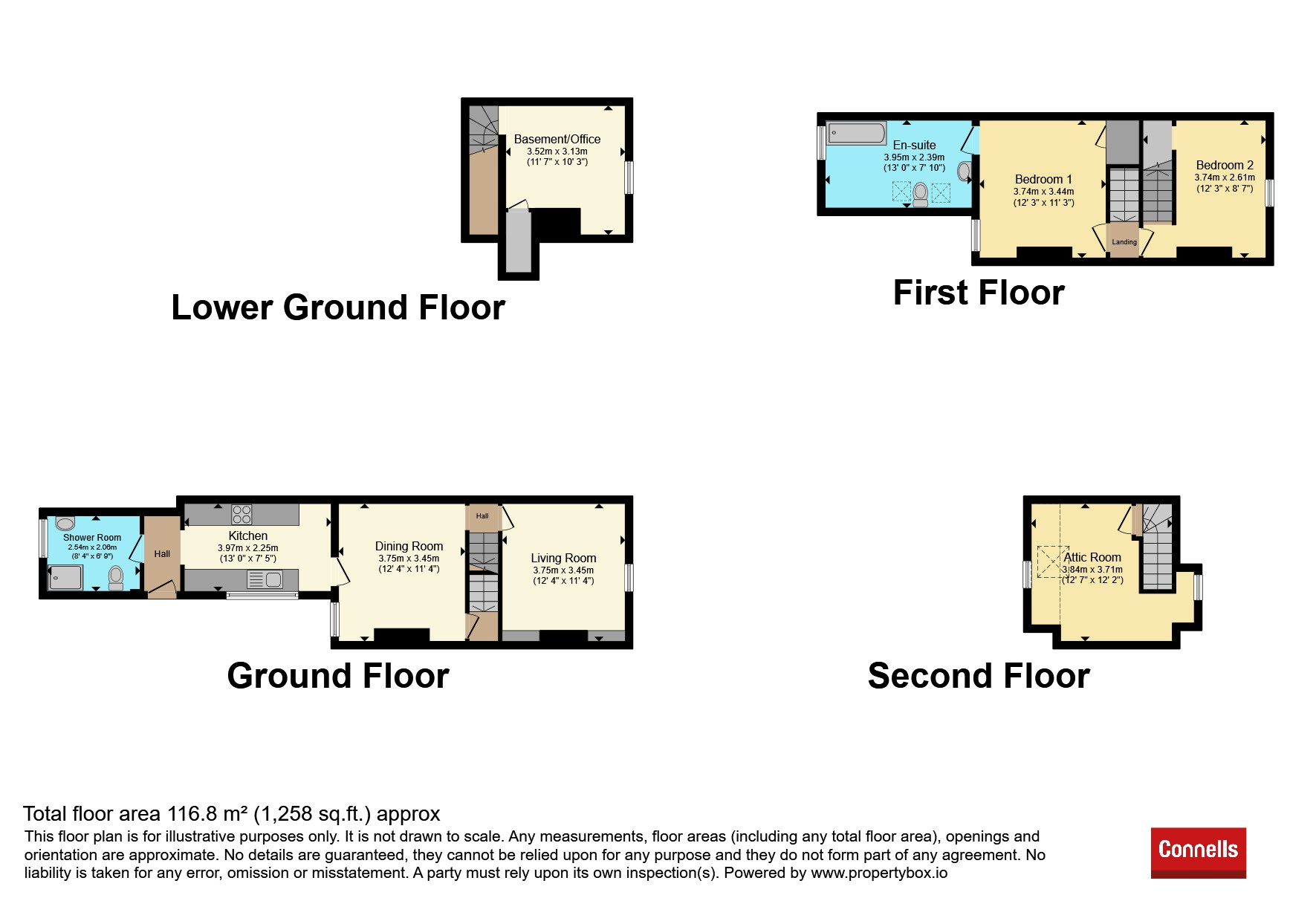 11, Beech Street, Tunbridge Wells floorplan