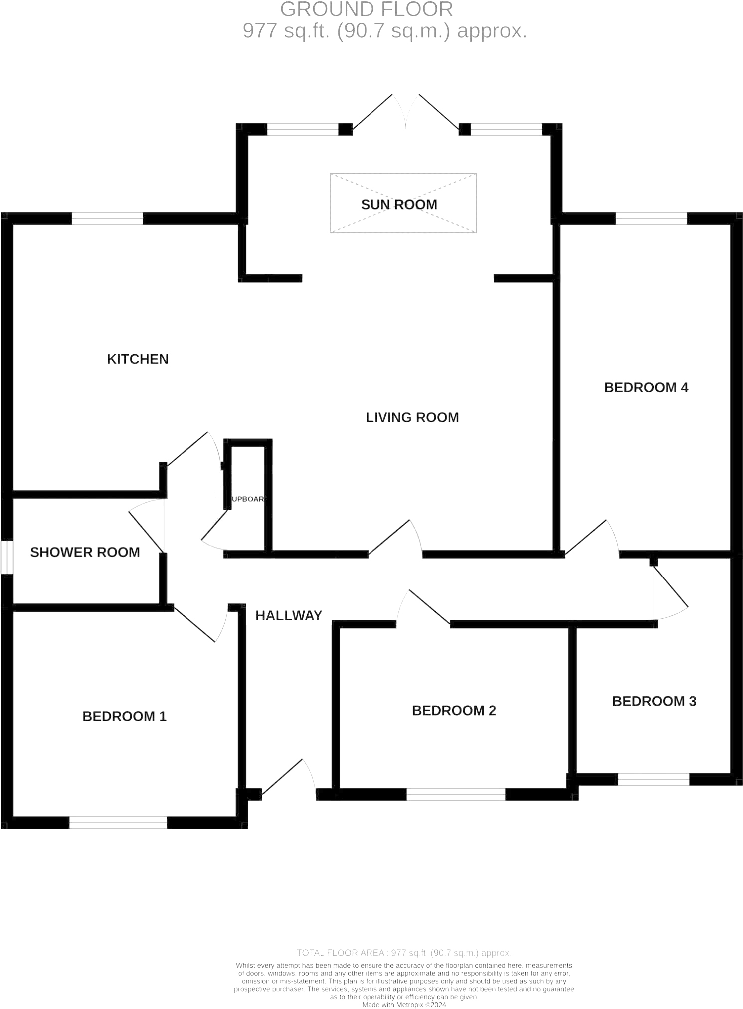 10, Garth Drive, Isle of Anglesey floorplan