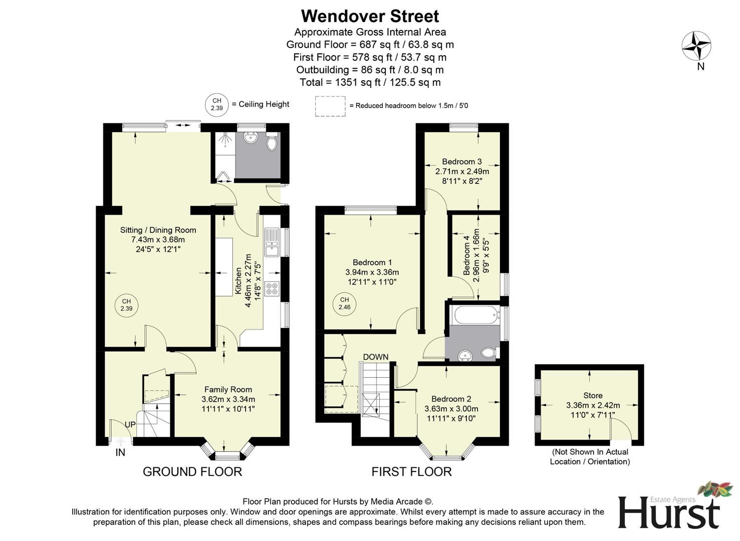 13, Wendover Street, High Wycombe floorplan