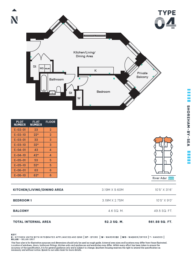 e_06_01, Brighton Road, Shoreham-By-Sea floorplan