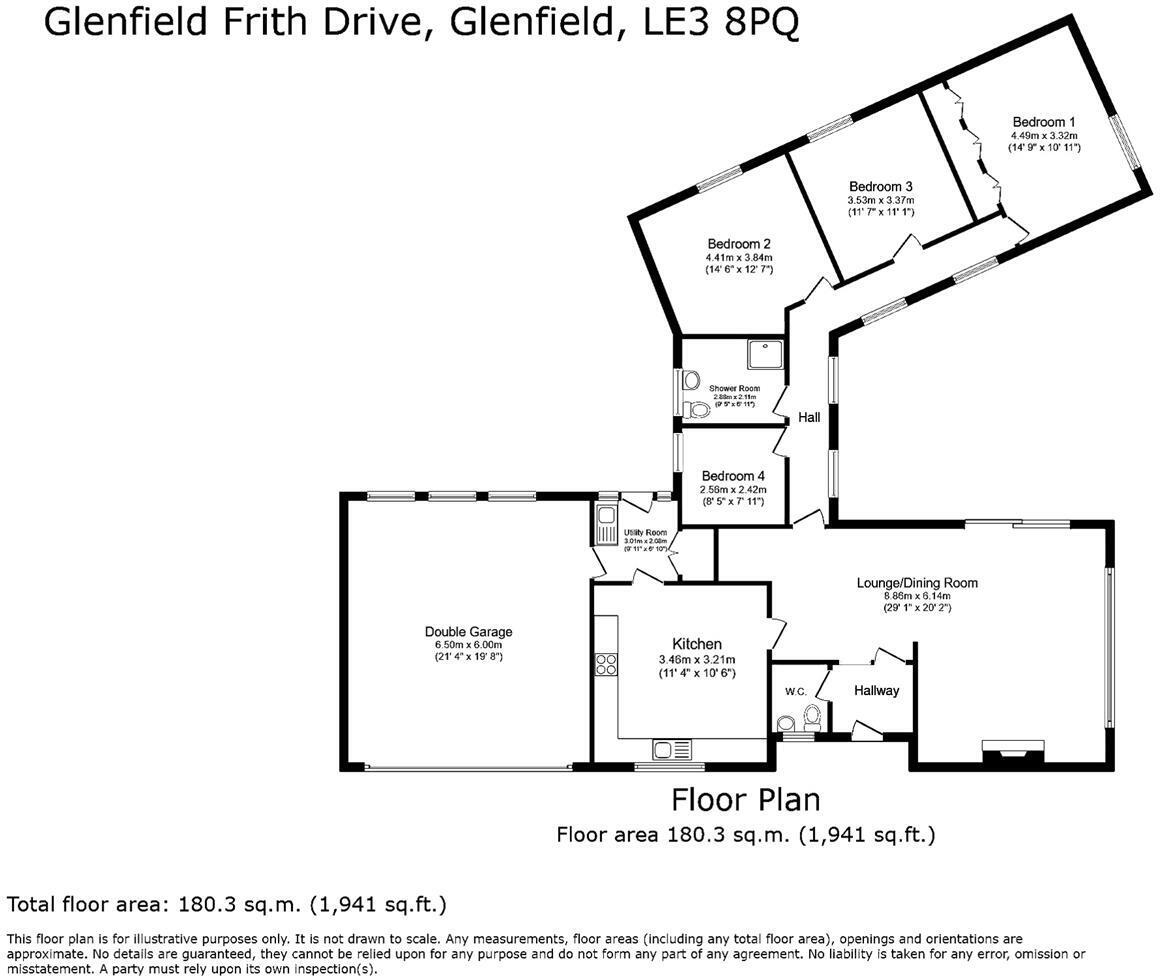 30 Glenfield Frith Drive, Leicester floorplan