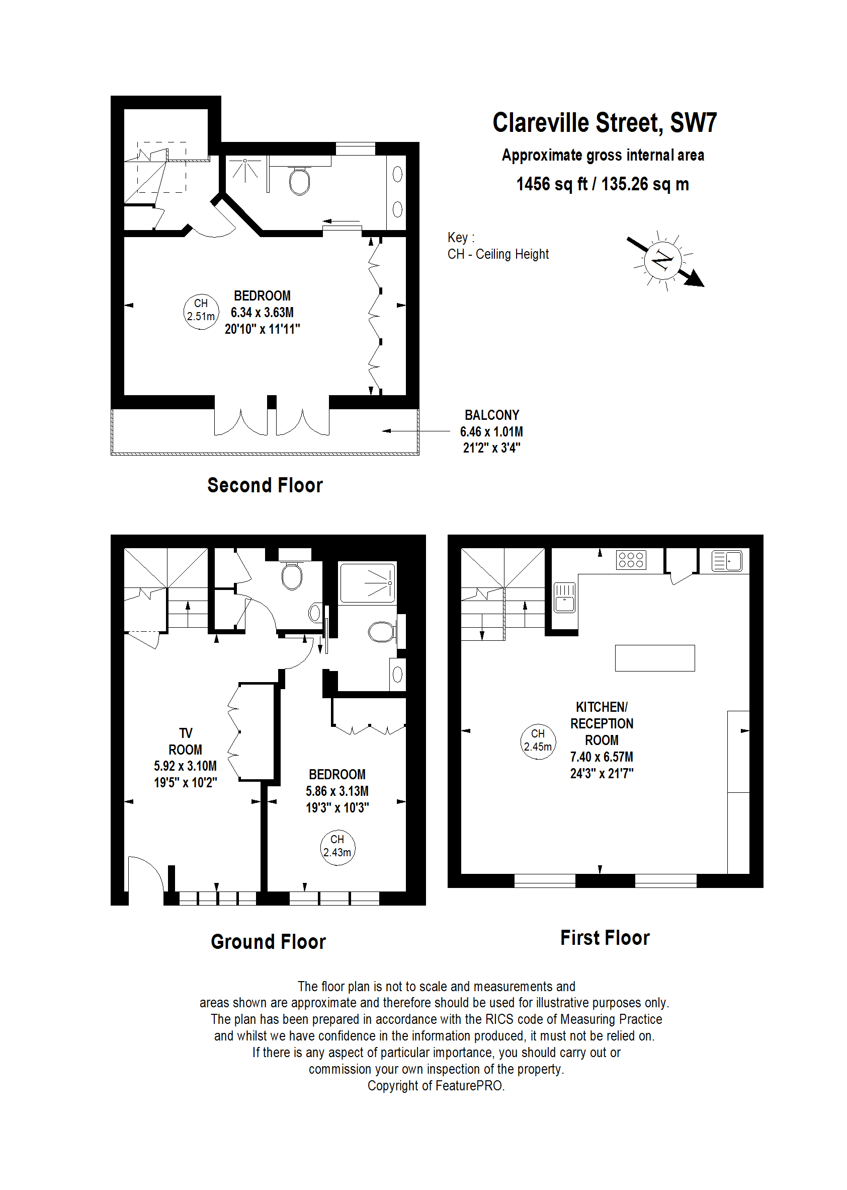 Clareville Street, South Kensington, London SW7, 2 bedroom mews house
