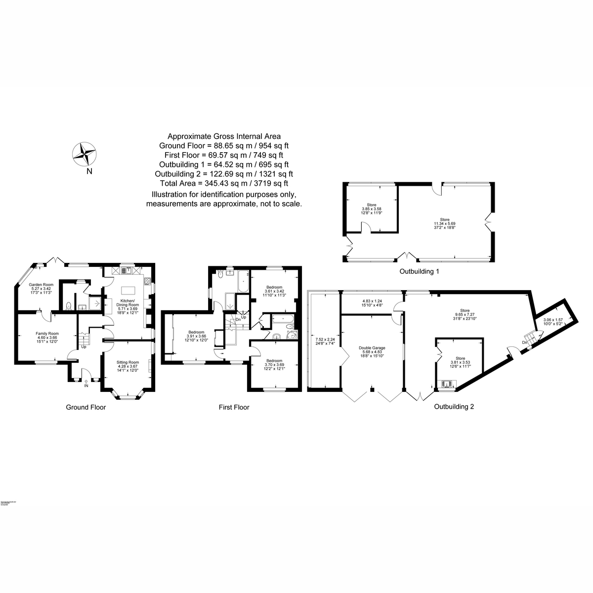Northcote, Deppers Bridge, Southam floorplan
