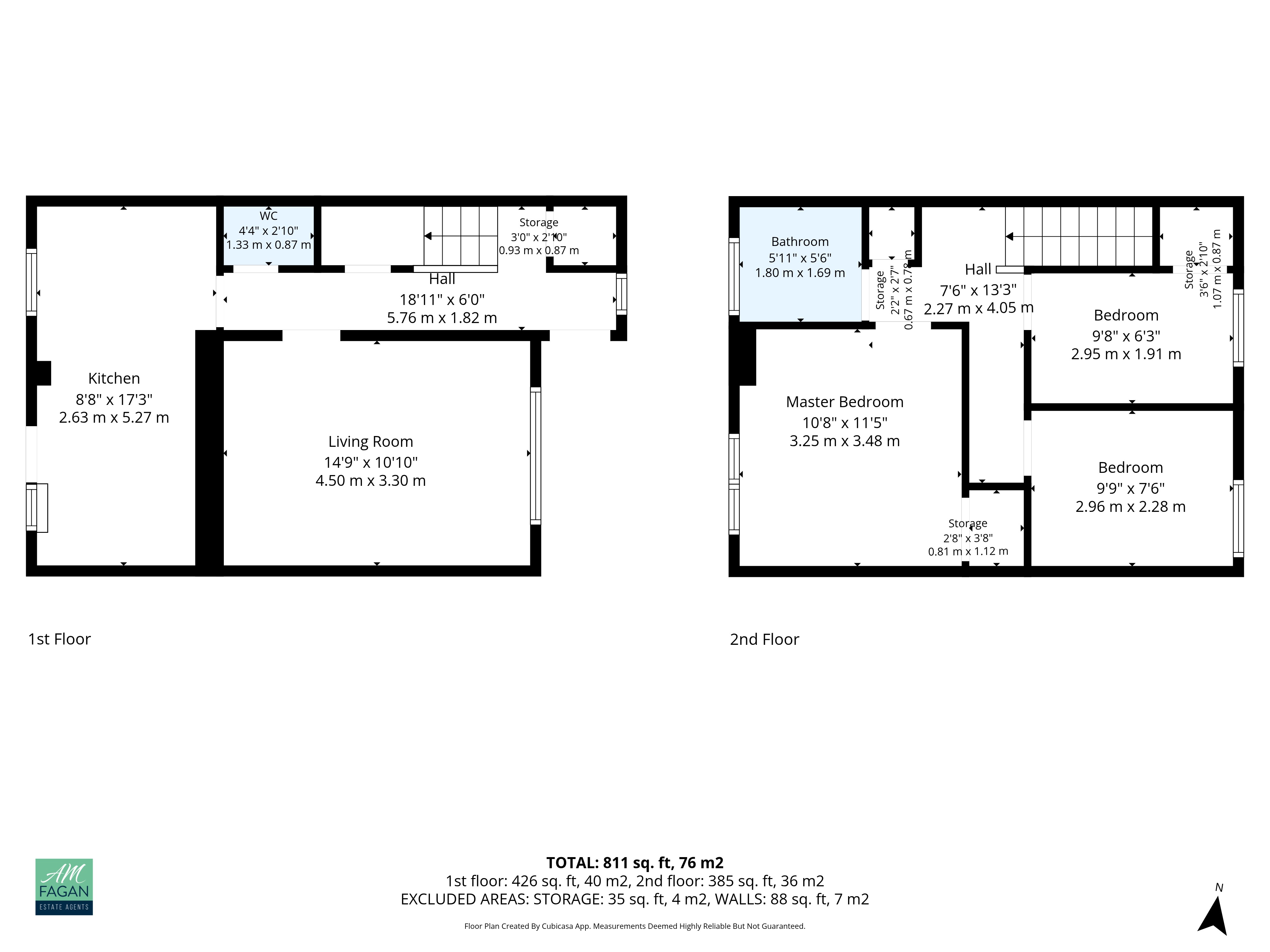17, Portland Street, Coatbridge floorplan