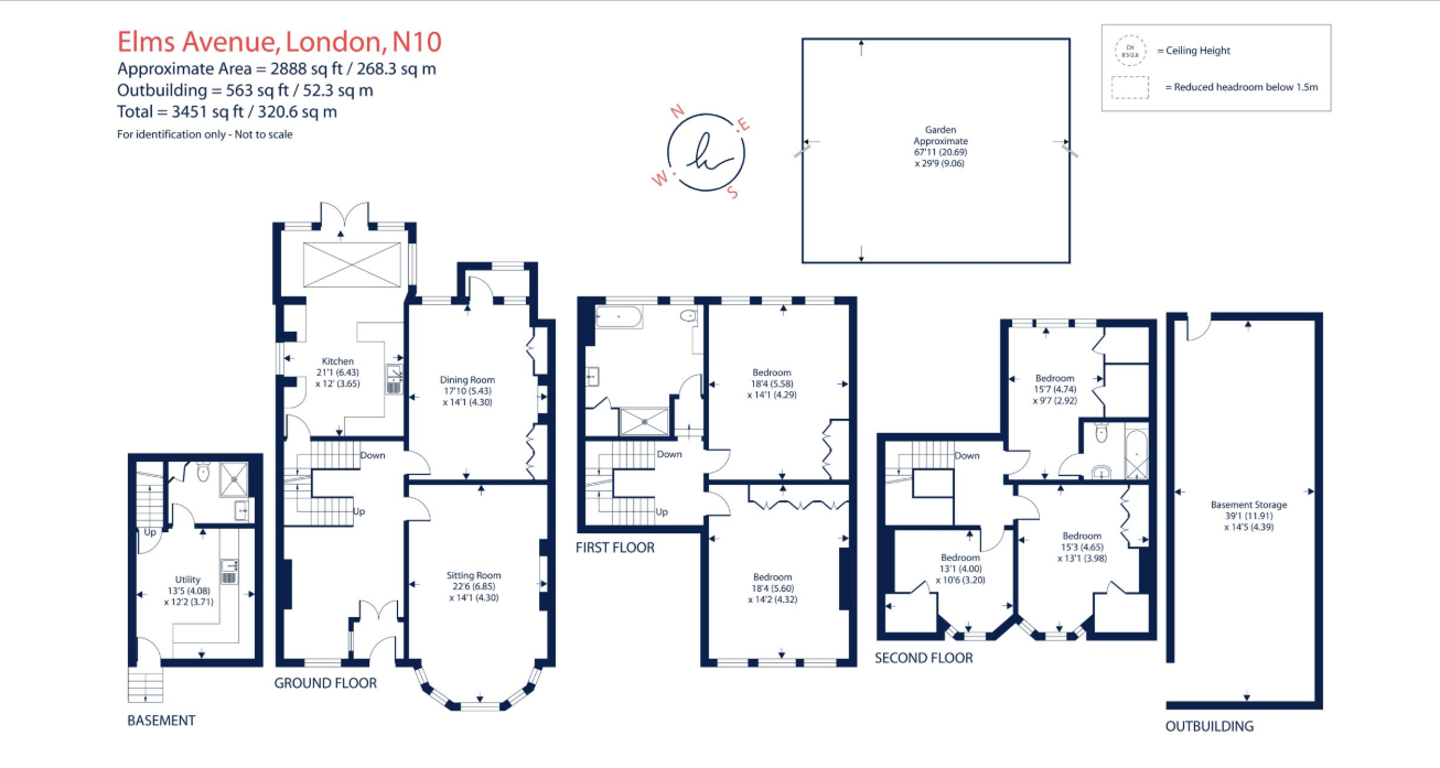 8, Elms Avenue, London floorplan
