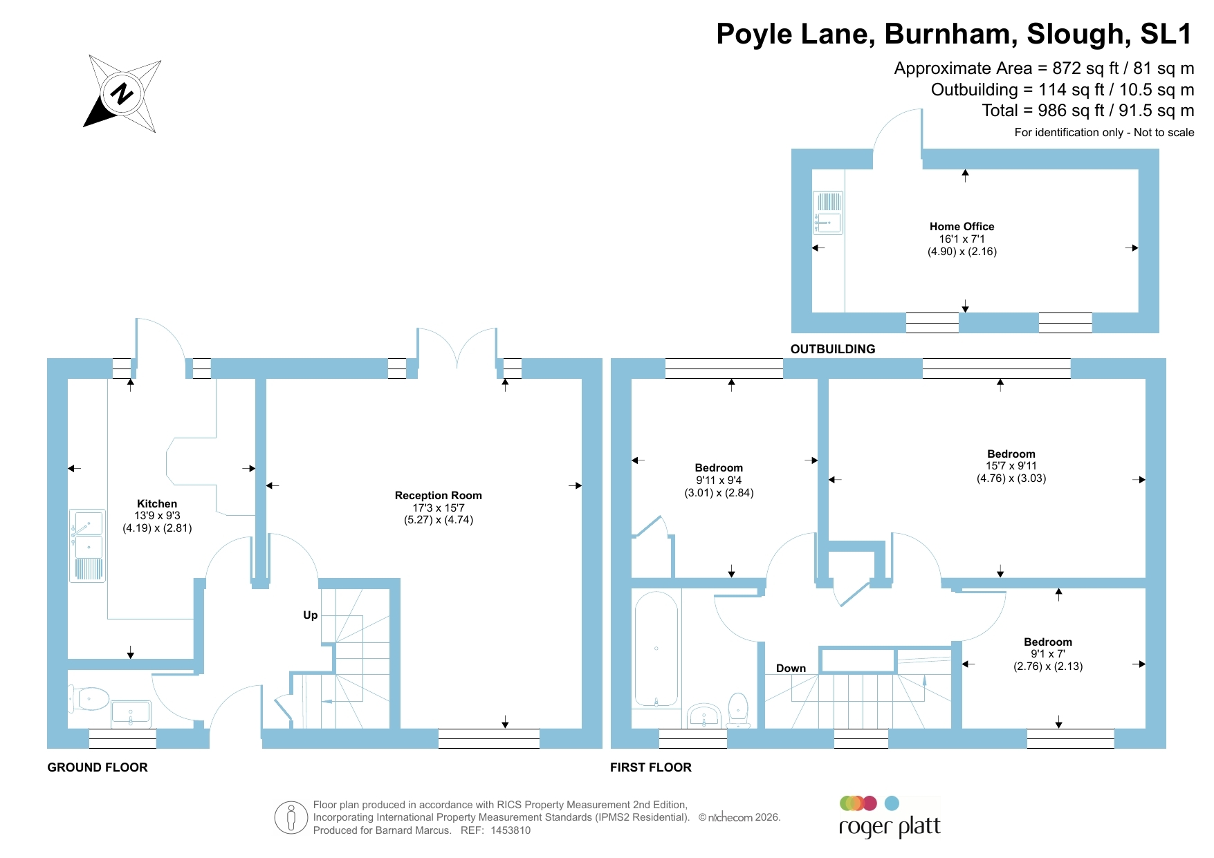 Little Orchard, Poyle Lane, SLOUGH floorplan