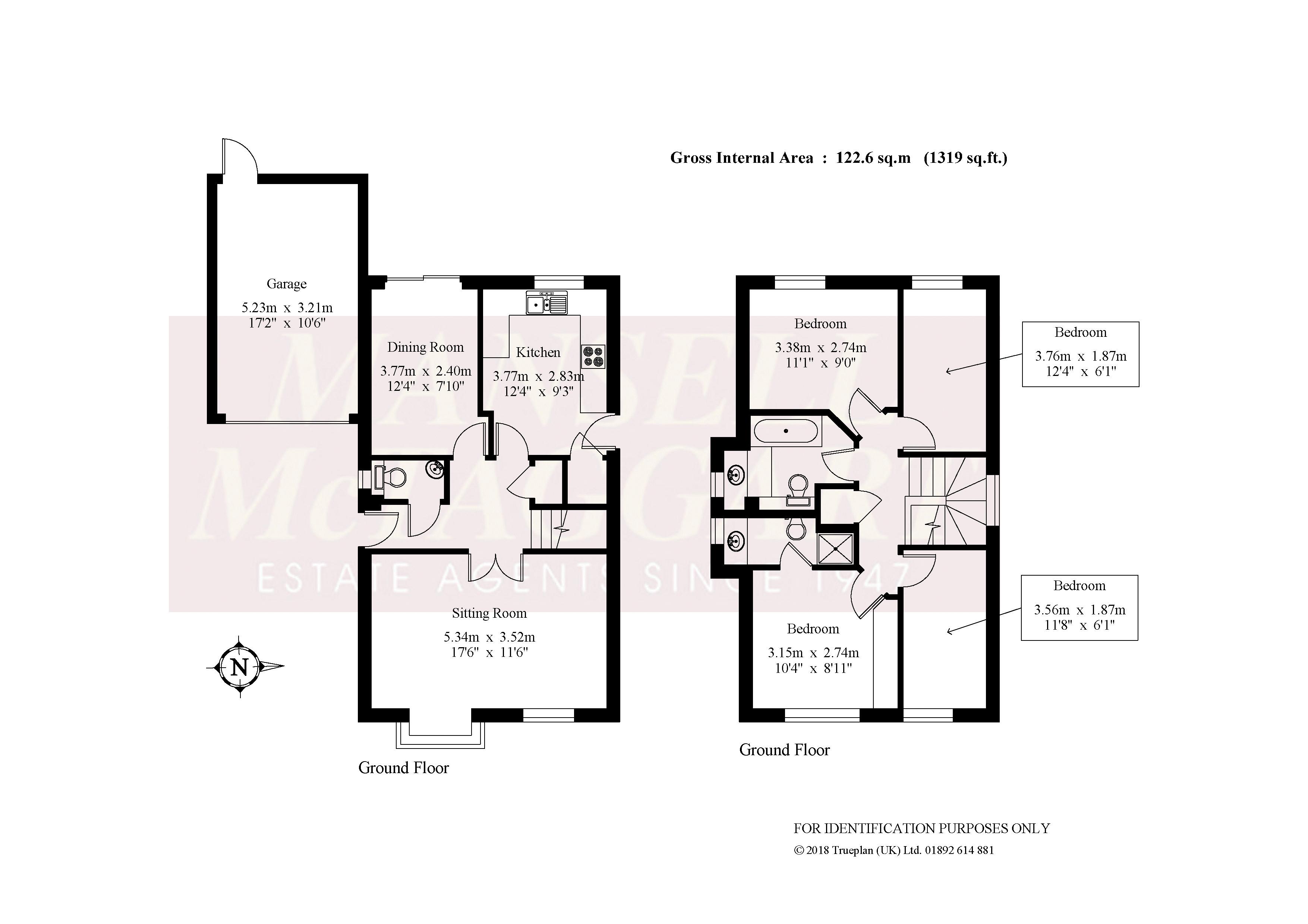 4 Bedrooms Detached house for sale in Longchamps Close, Horley, Surrey RH6