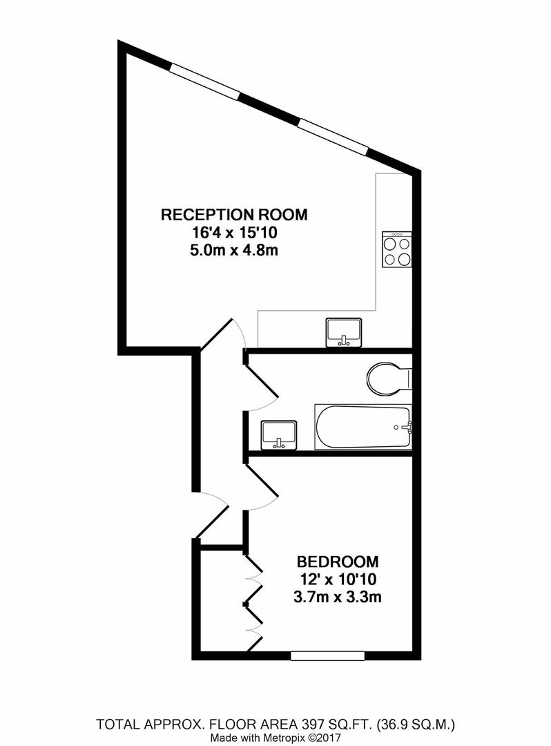 1 Bedrooms Flat to rent in The Green, Twickenham TW2