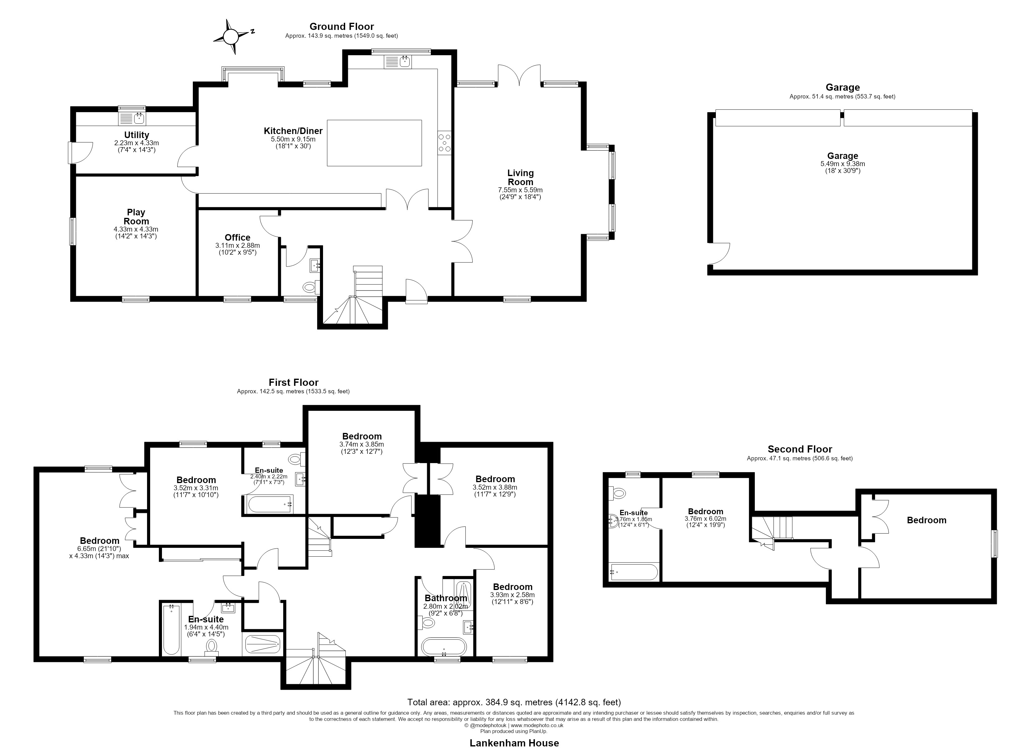 Lakenham House,, Gilston Park, Harlow floorplan