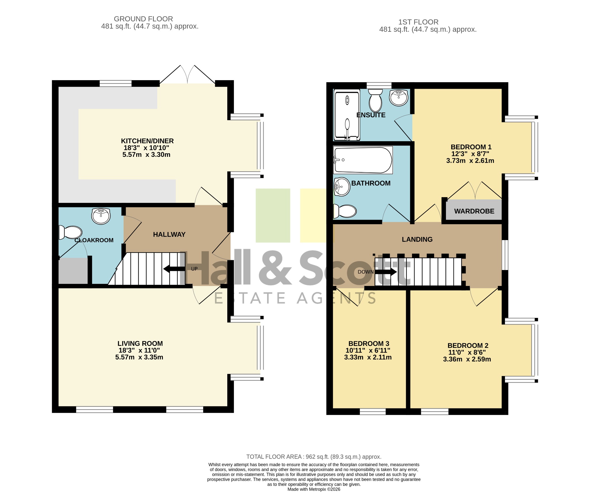 5 Pavey Run, Ottery St Mary floorplan