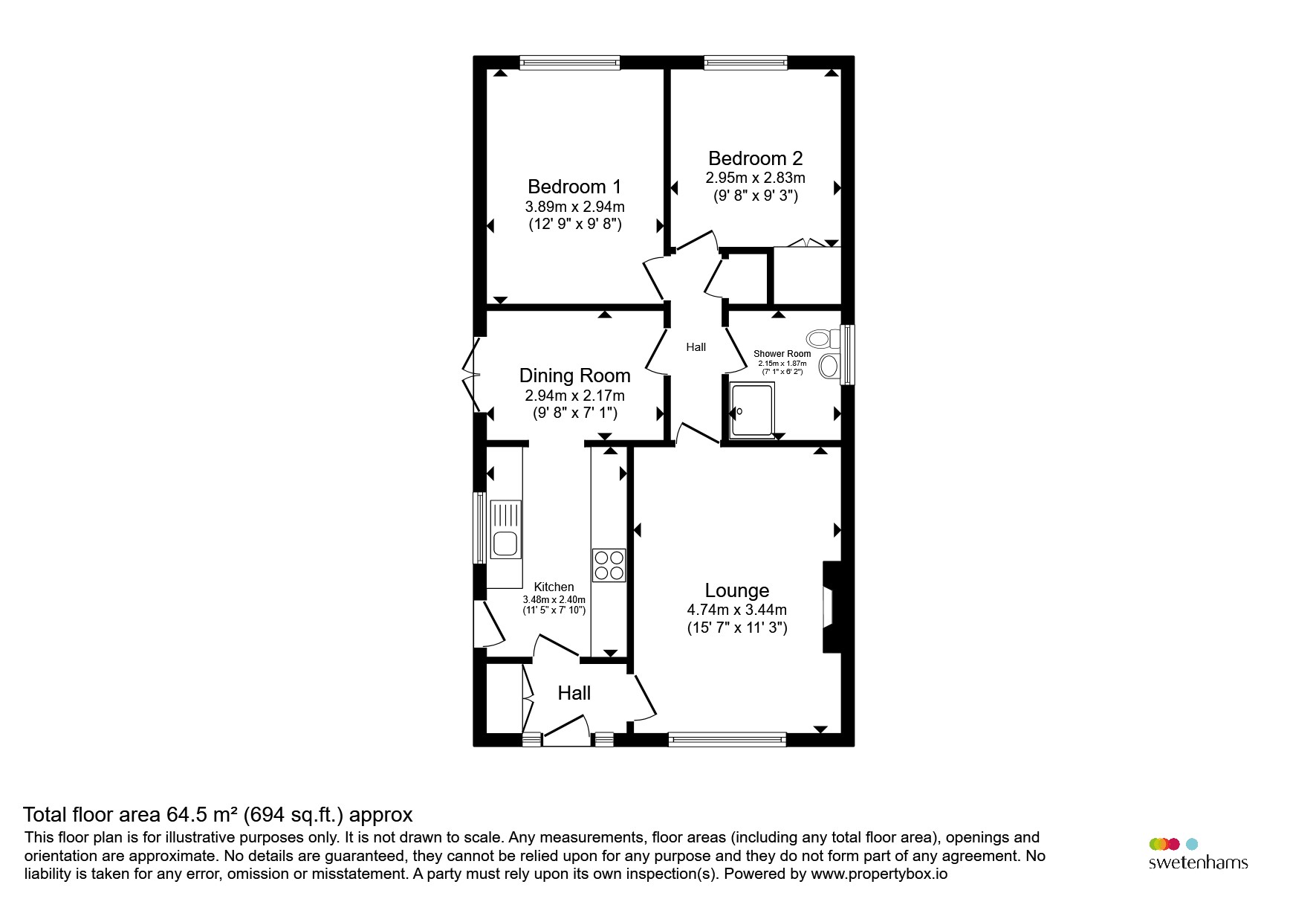 4, Foxes Fold, Northwich floorplan