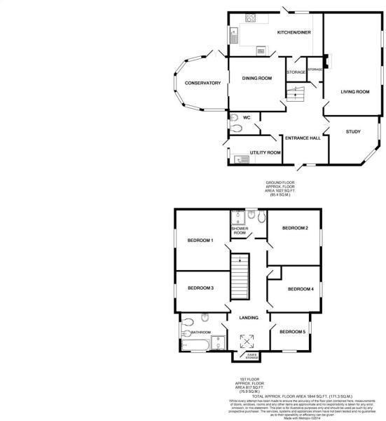 5 Bedrooms Detached house for sale in Brookview Drive, Keyworth, Nottingham NG12