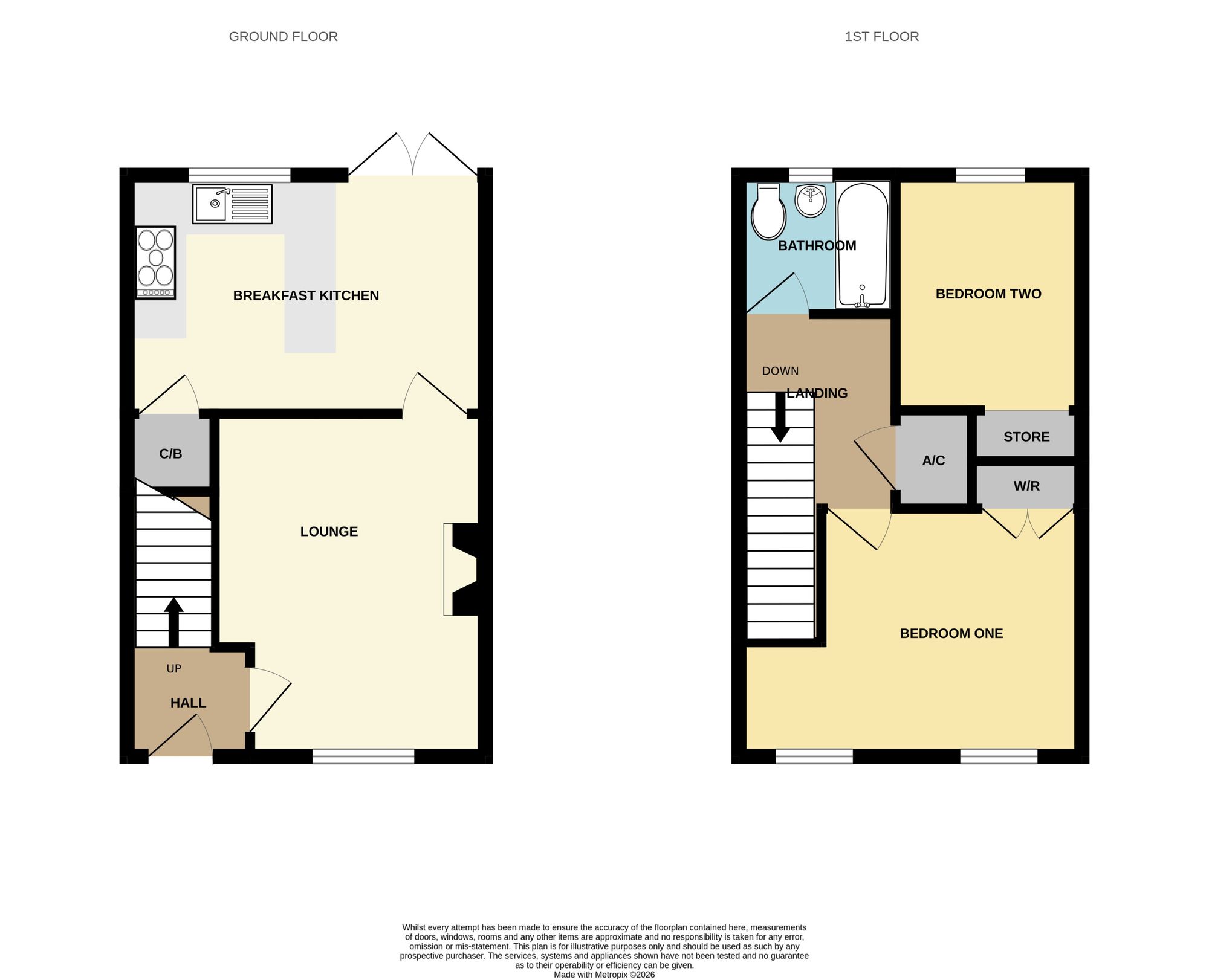 37 Nightingale Way, Telford floorplan