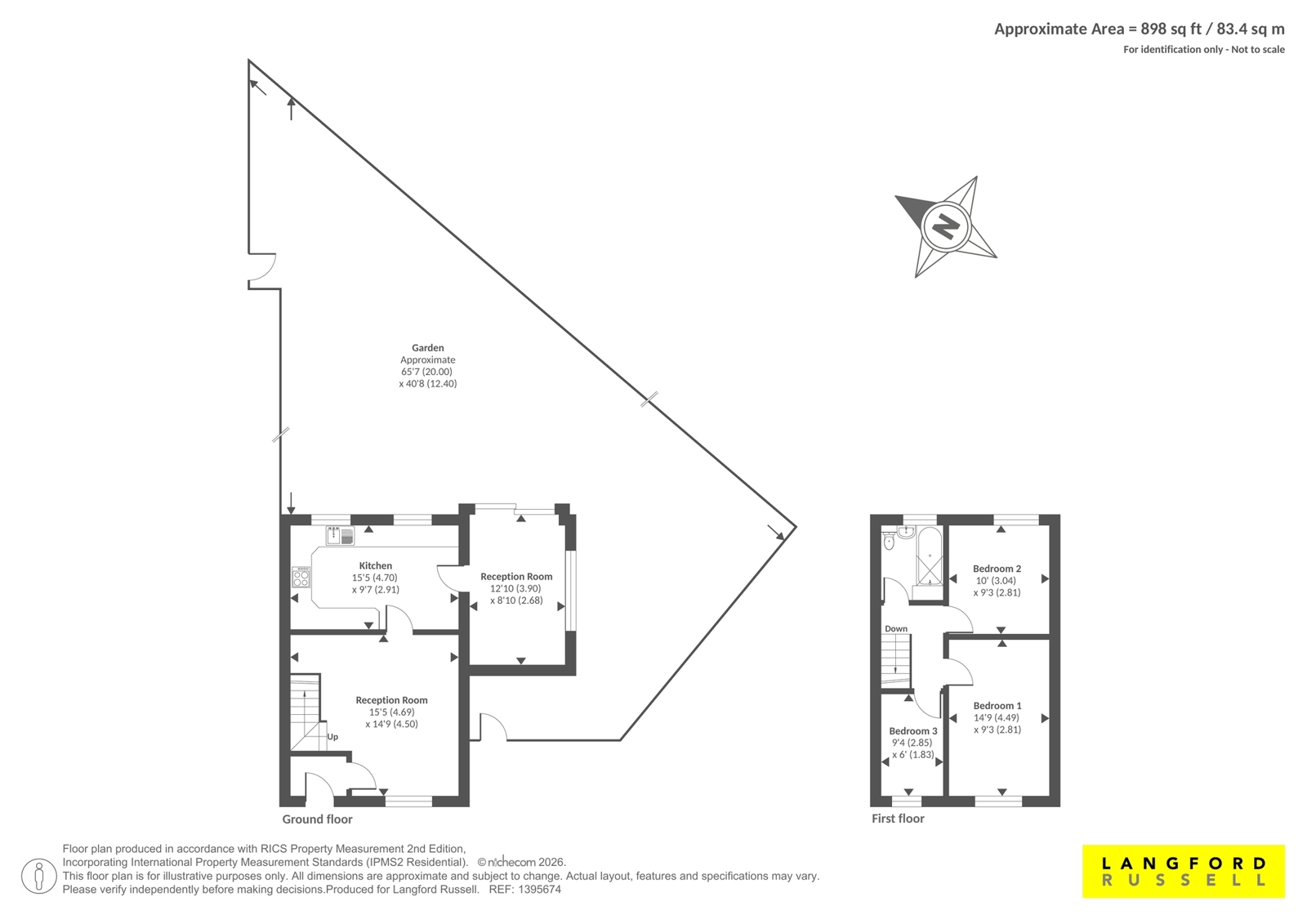 61b,, Queenswood Road, Sidcup floorplan