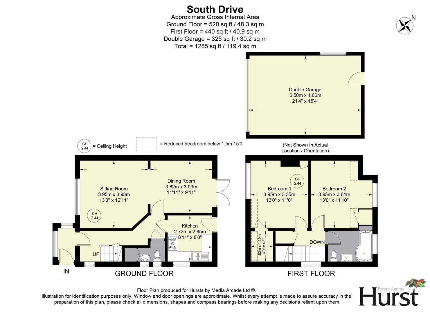 12, South Drive, High Wycombe floorplan