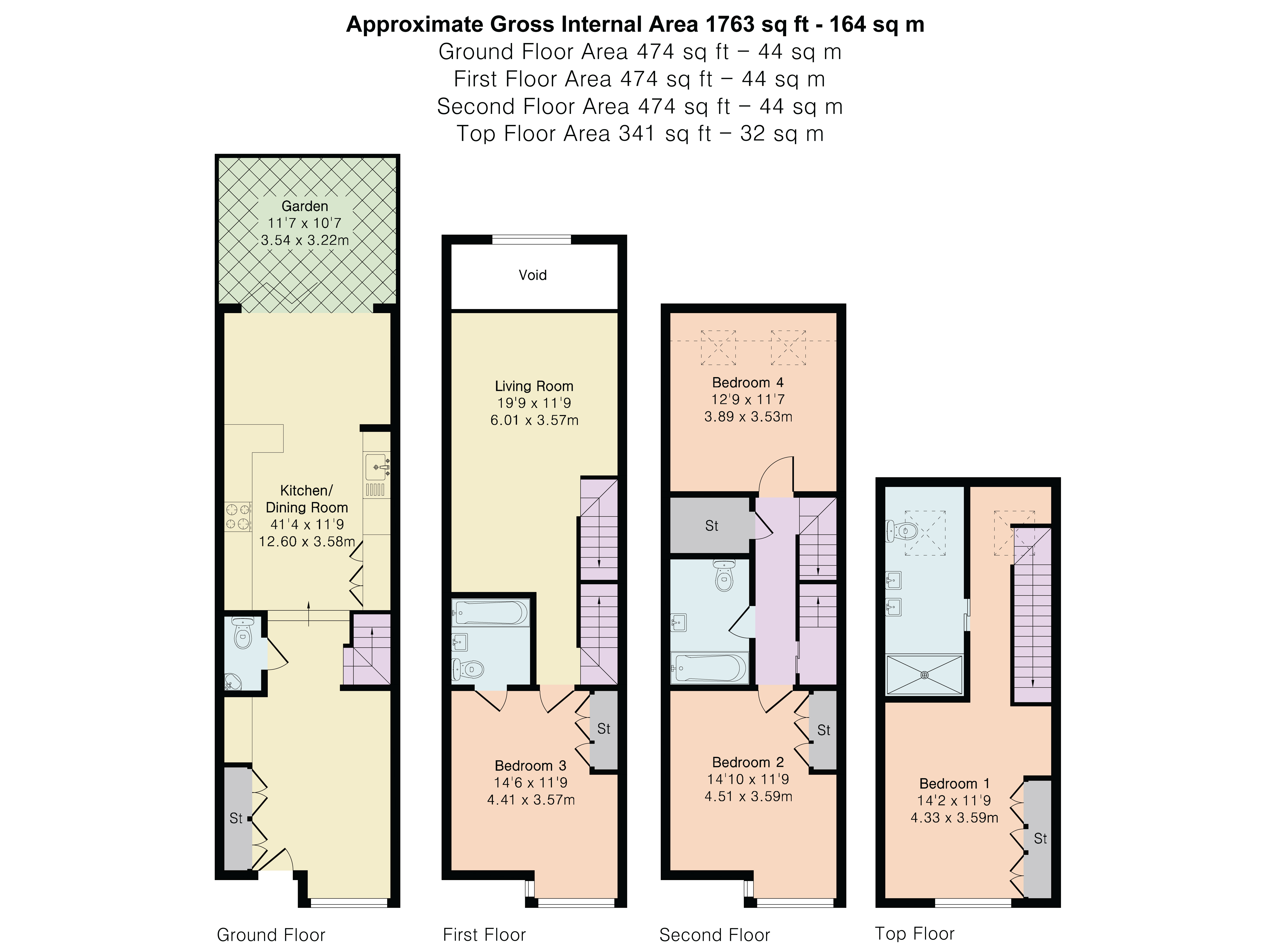 New Road, London floorplan