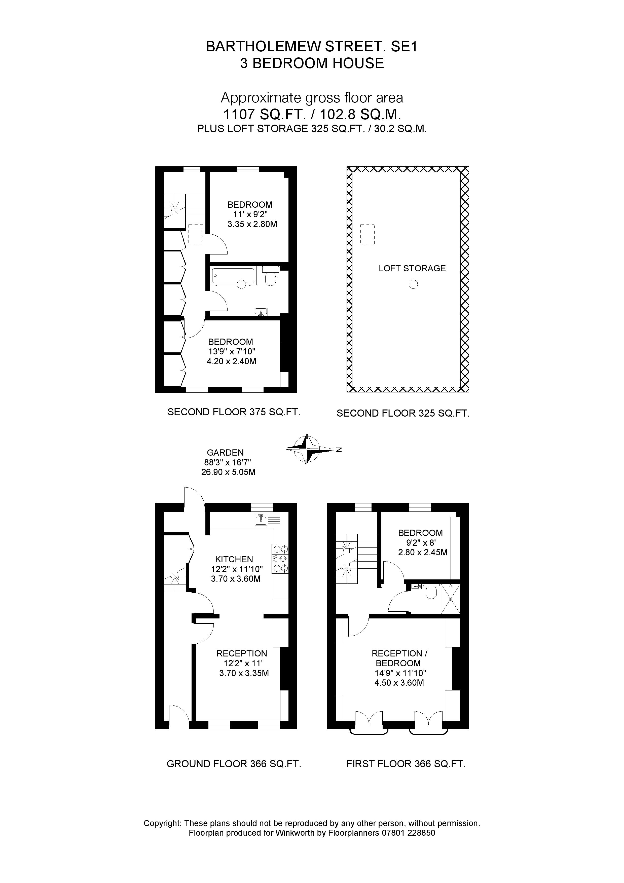 4 Bedrooms Terraced house for sale in Bartholomew Street, Borough, London SE1