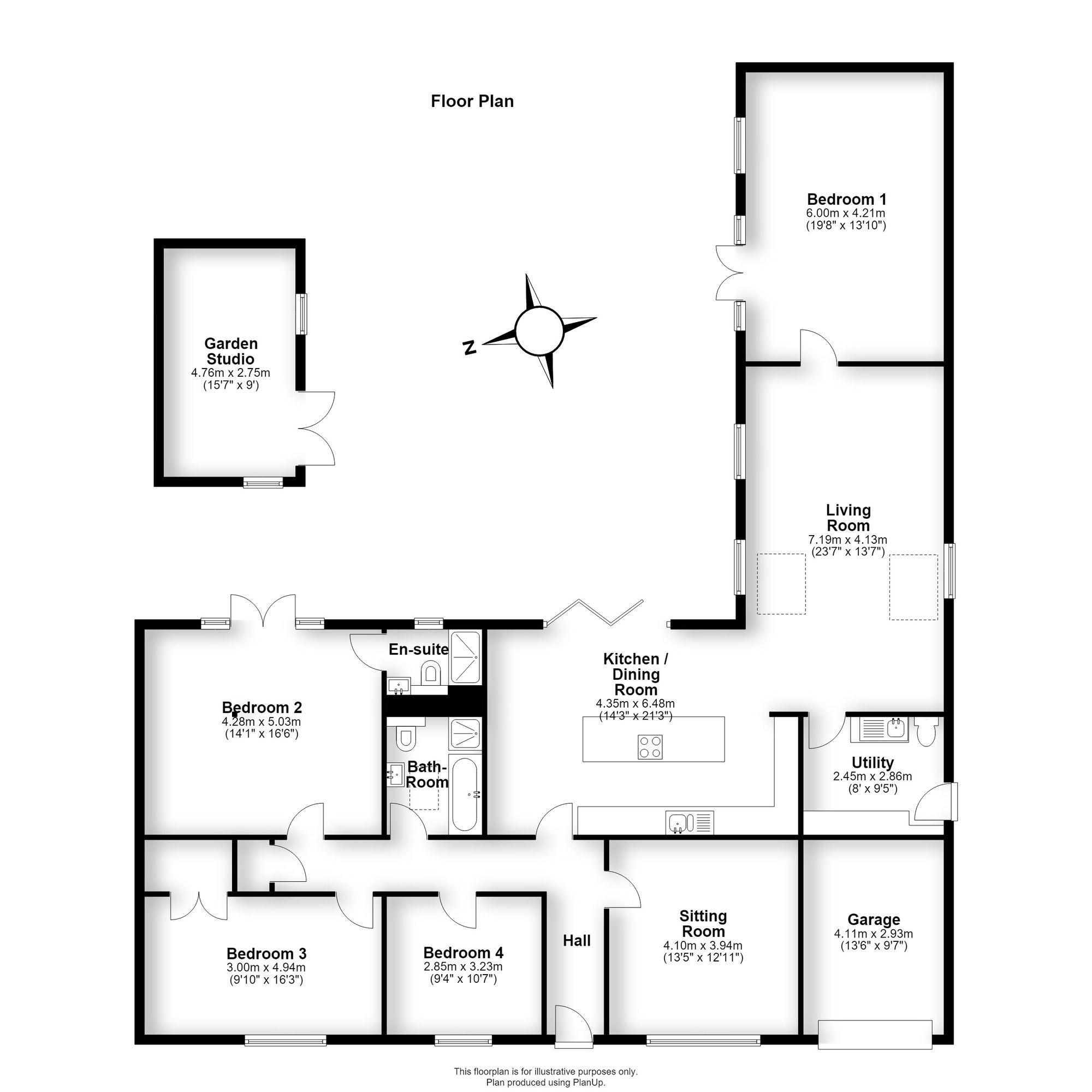 47 Cromwell Park, Cambridge floorplan
