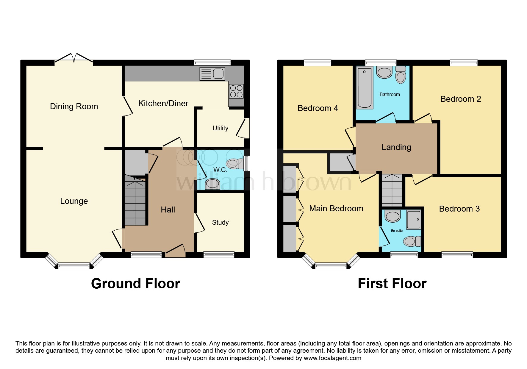 1, Beanland Gardens, Bradford floorplan