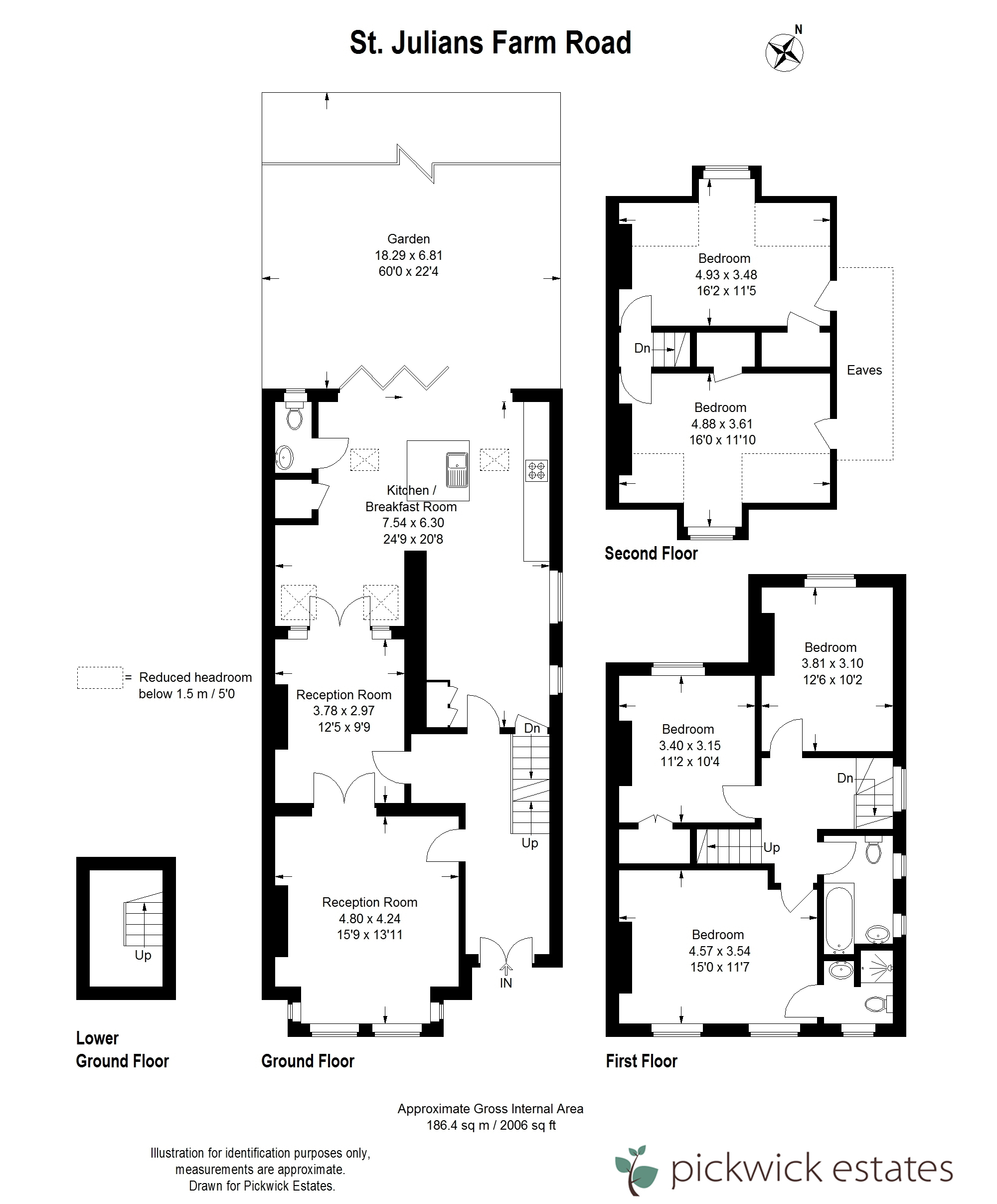 St Julians Farm Road, London floorplan