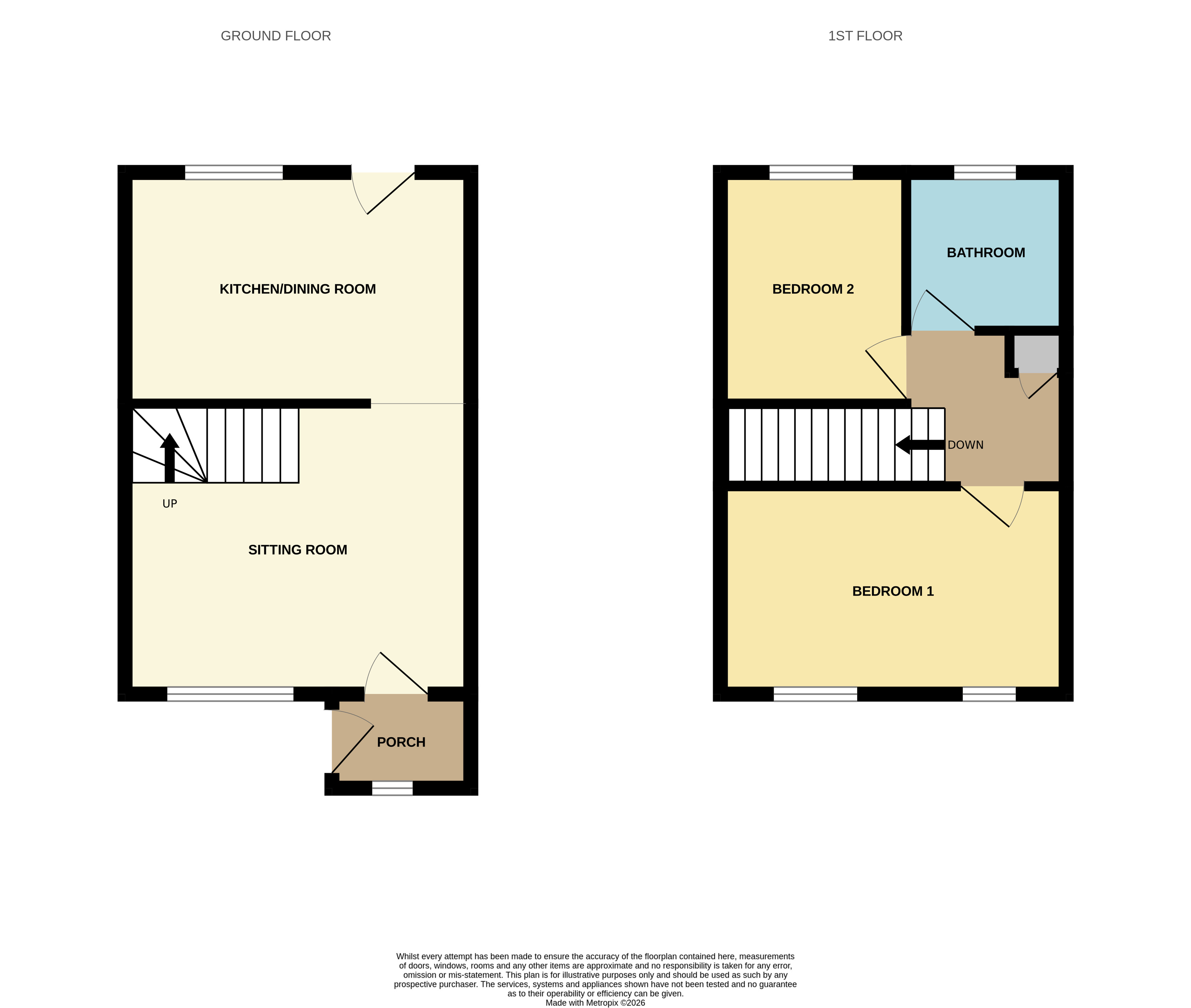Pond Close, Marchwood floorplan