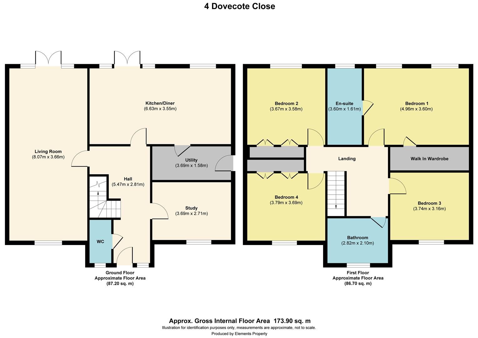 4, Dovecote Close, Gainsborough floorplan