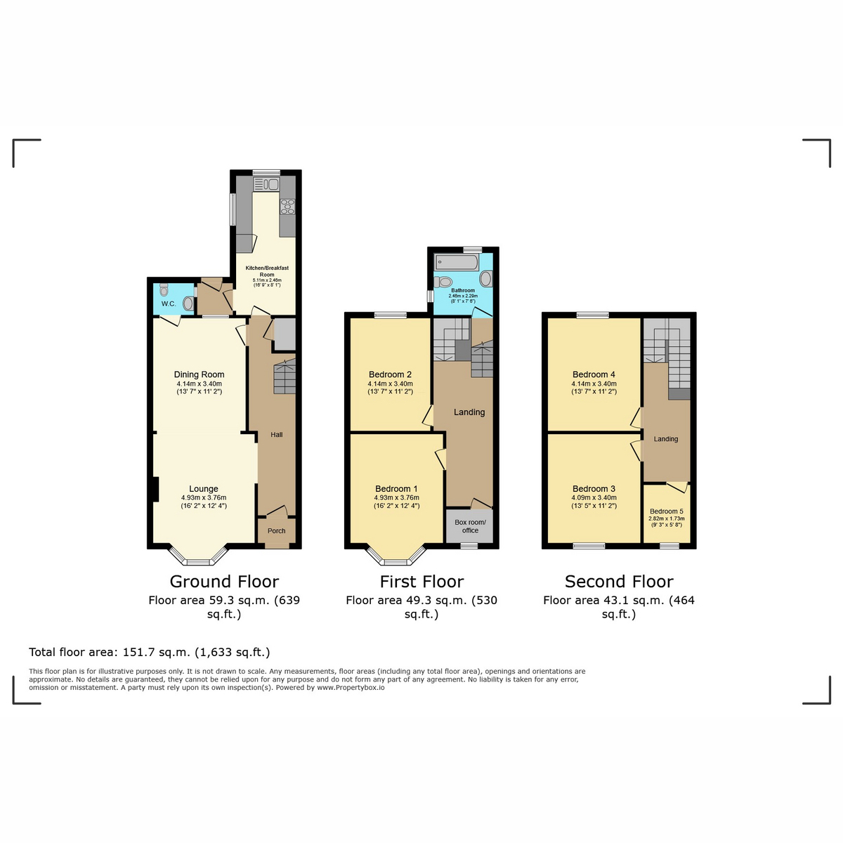 79, Monkton Street, Ryde floorplan