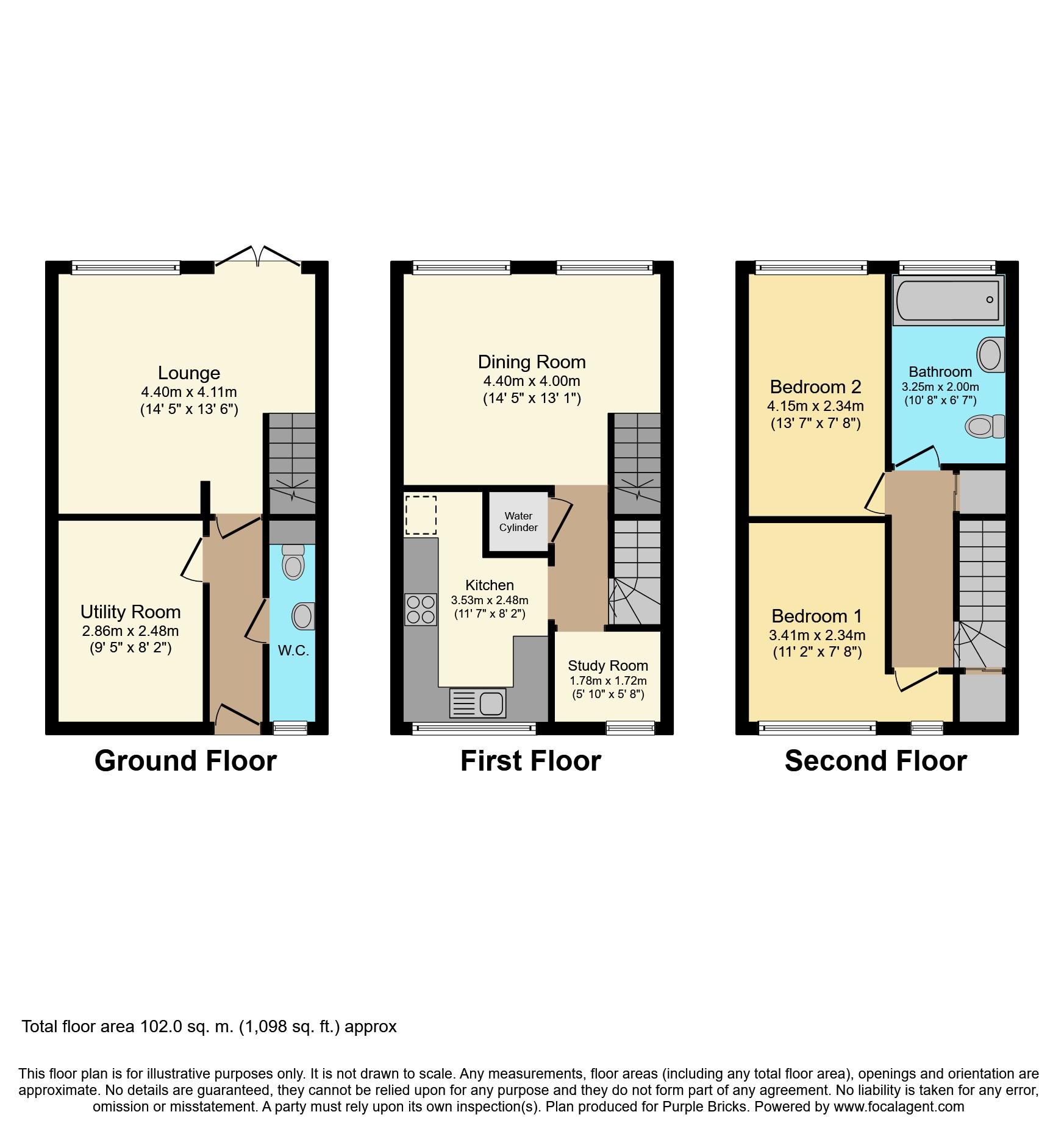 3 Bedrooms End terrace house for sale in Chertsey Close, Luton LU2