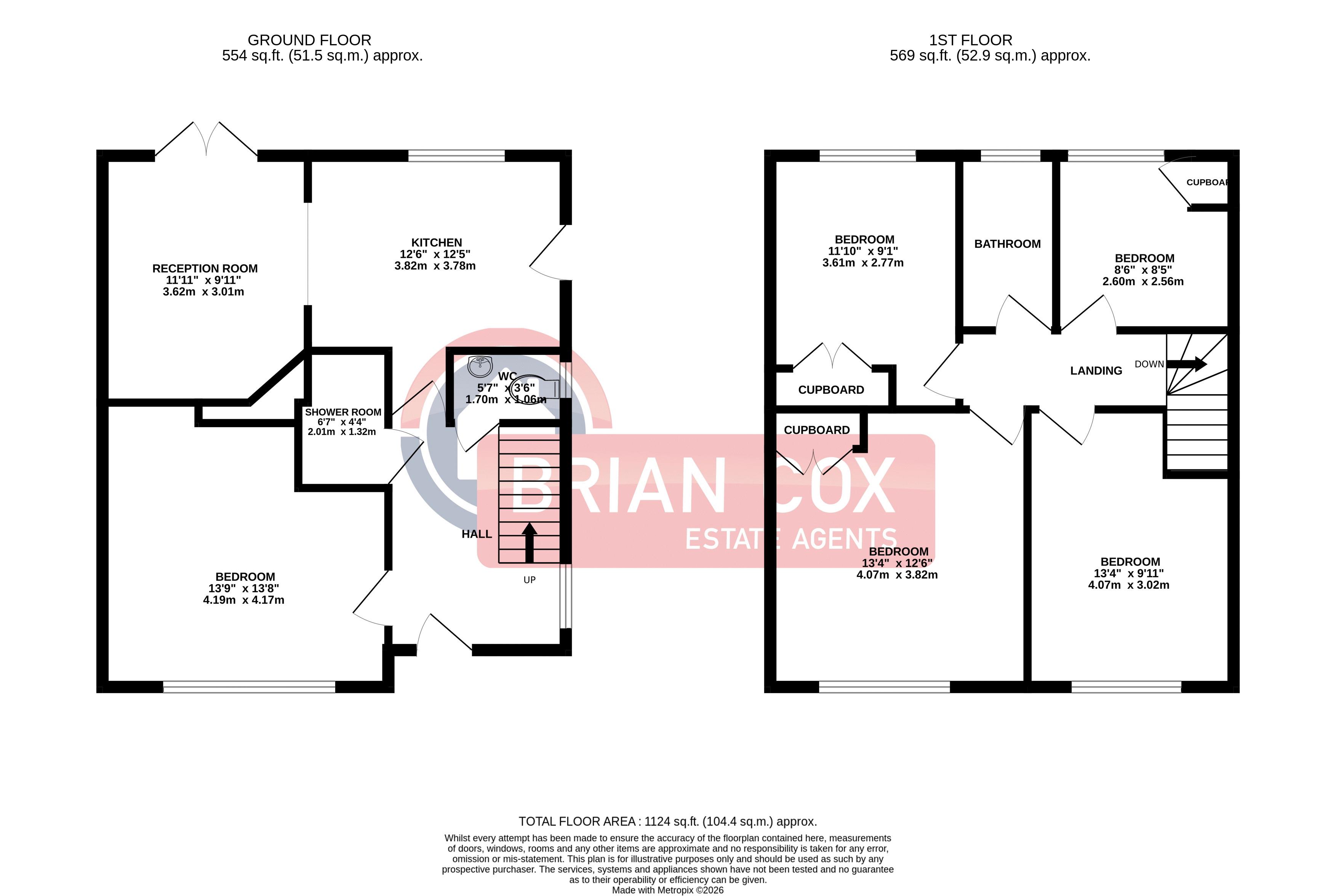 356, Ruislip Road, Northolt floorplan