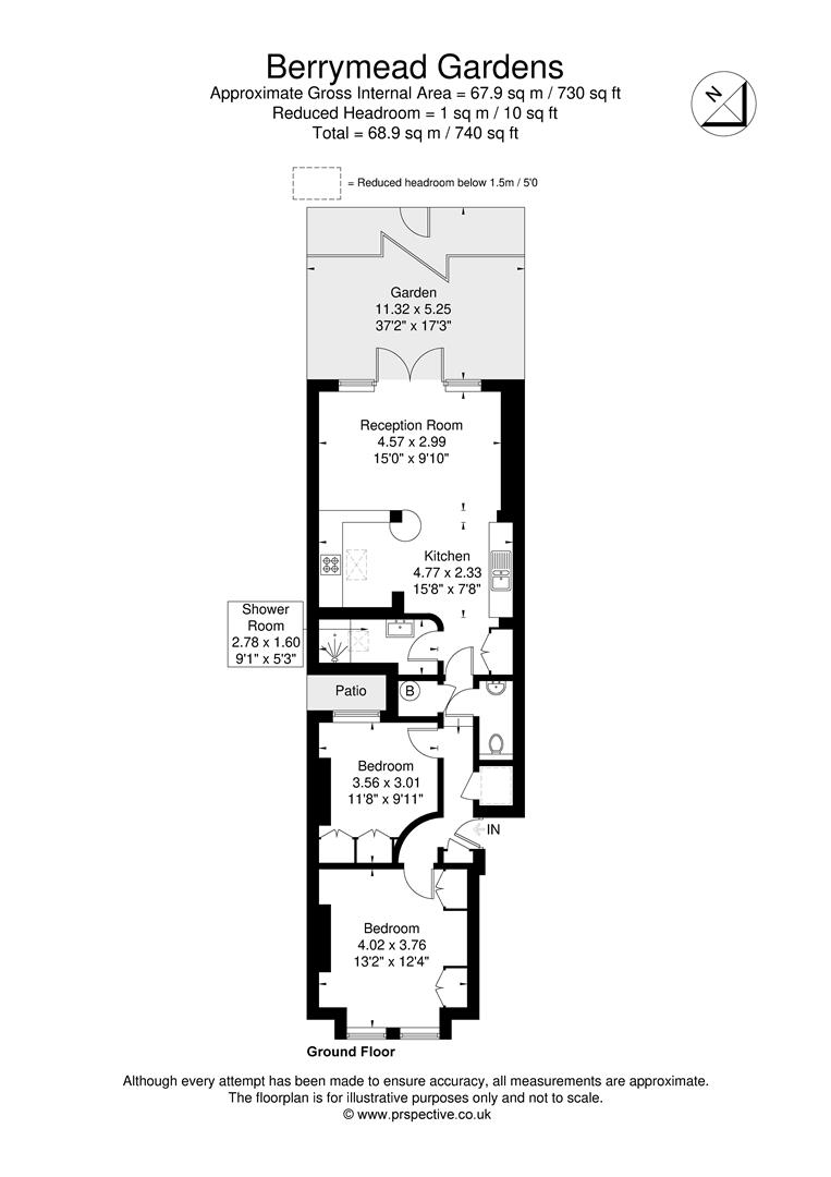 19, Berrymead Gardens, London floorplan