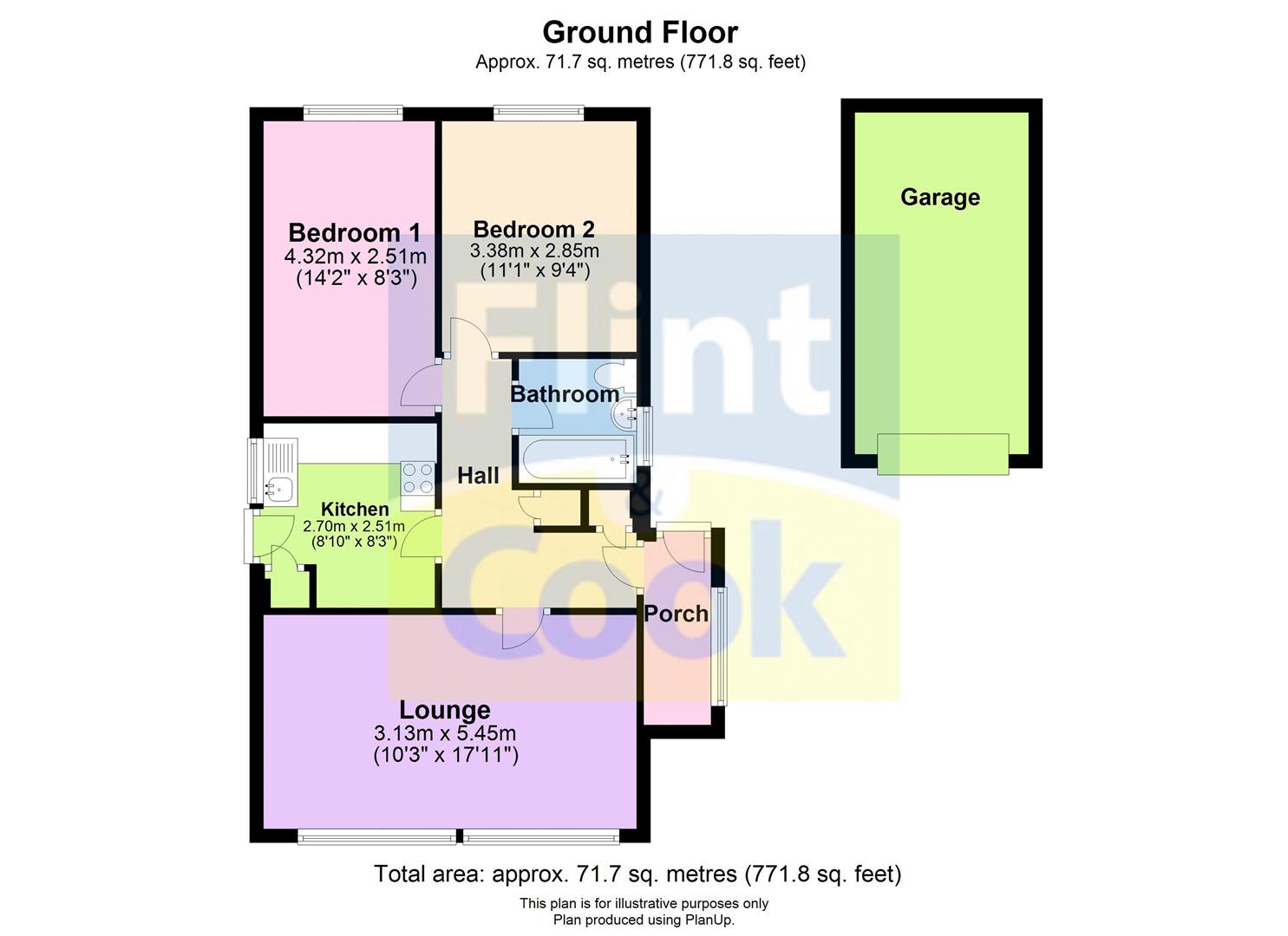 2, Scots Close, Hereford floorplan