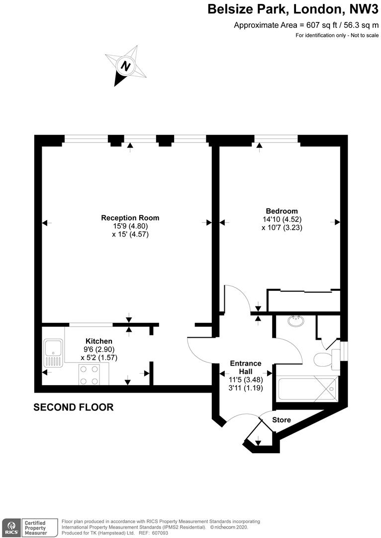 Flat 10, 27, Belsize Park, Belsize Park floorplan