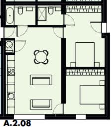 Uptown, A 2.08, Springfield Ln, Manchester floorplan