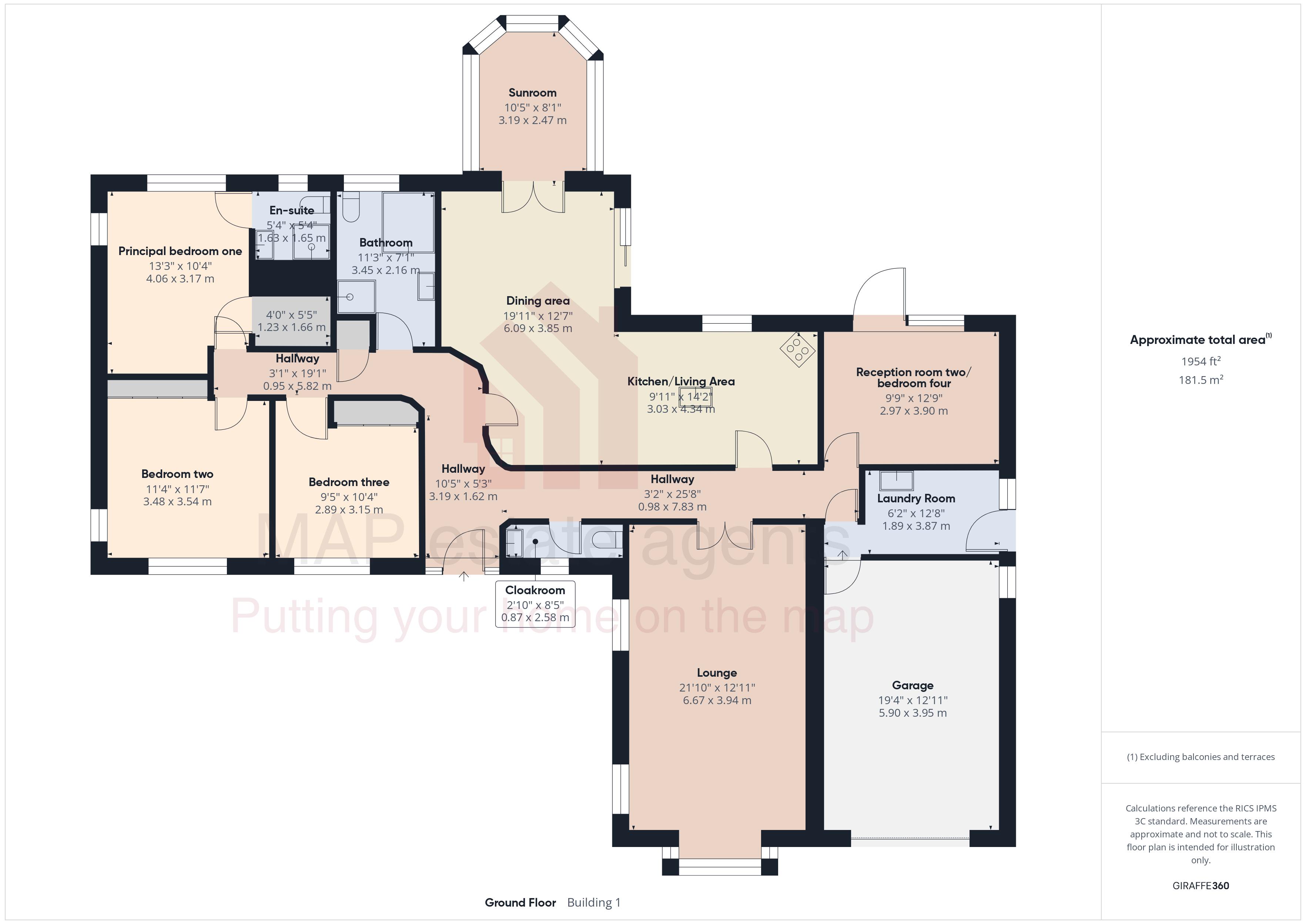 Chy an Gruglon, Gwithian Road, Hayle floorplan