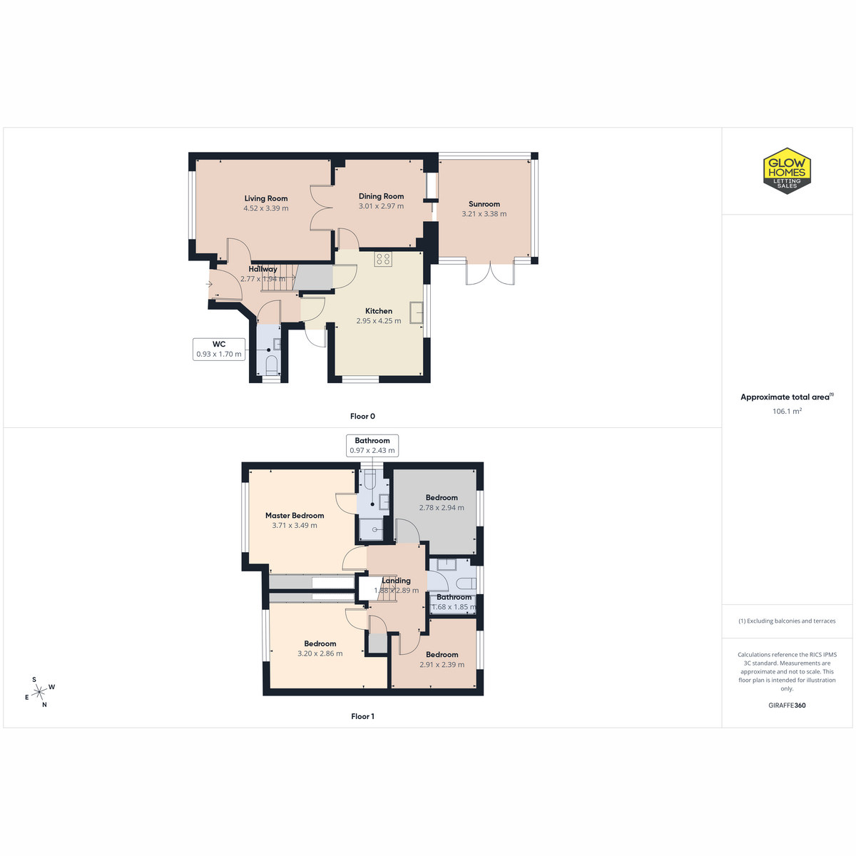 25, Burns Crescent, Kilmarnock floorplan