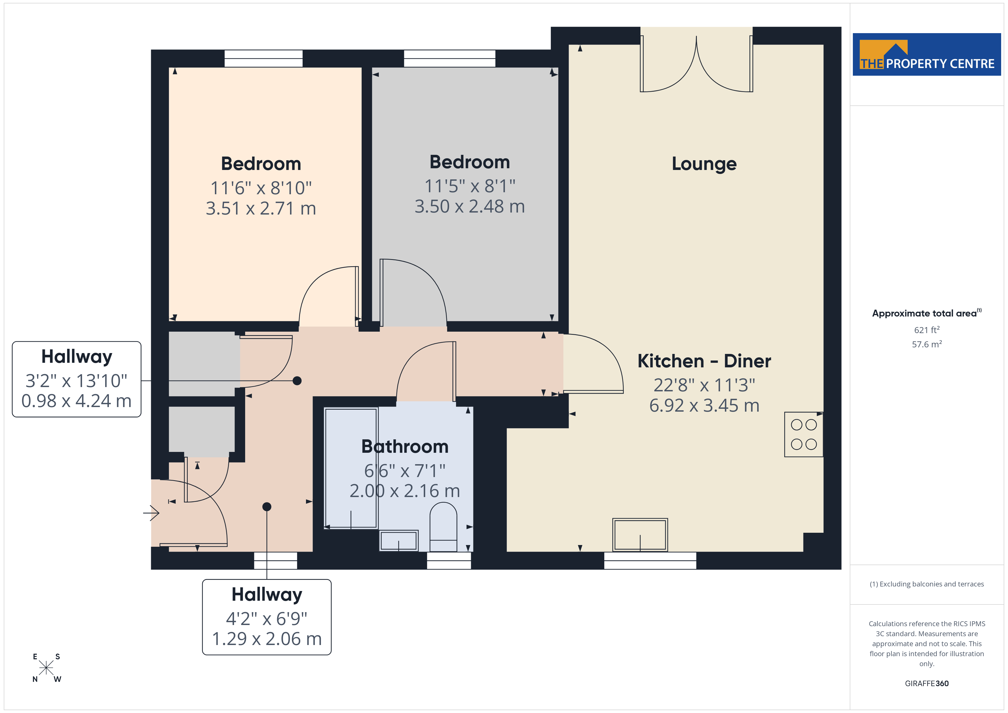 Flat 1, 18, Farmhouse Road, Gloucester floorplan