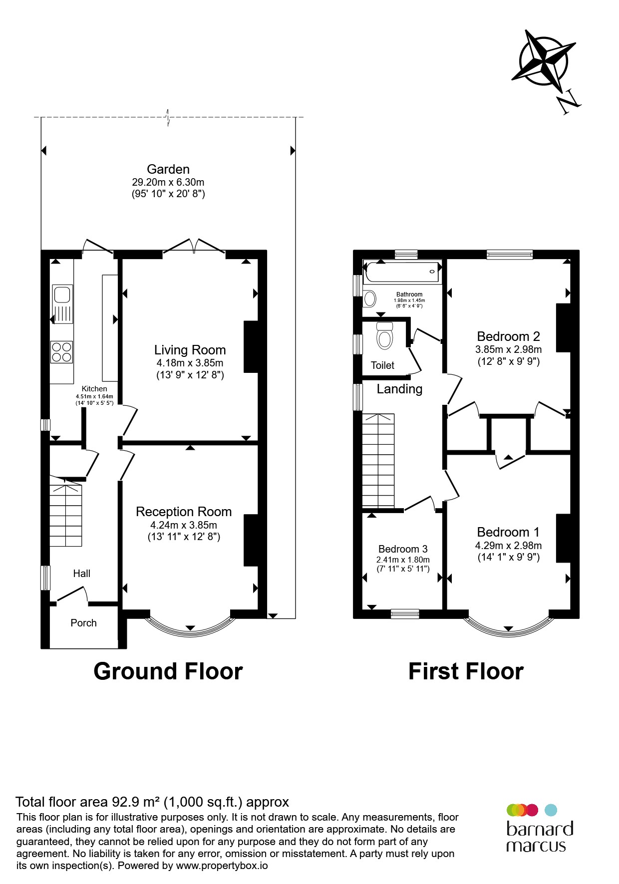 Weirdale Avenue, London floorplan