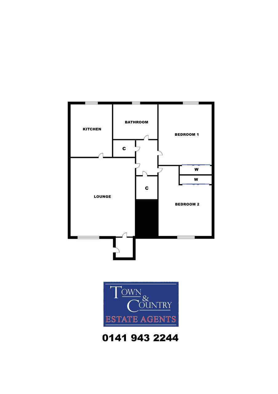 2 Bedrooms Flat for sale in Craigieburn Gardens, Glasgow G20