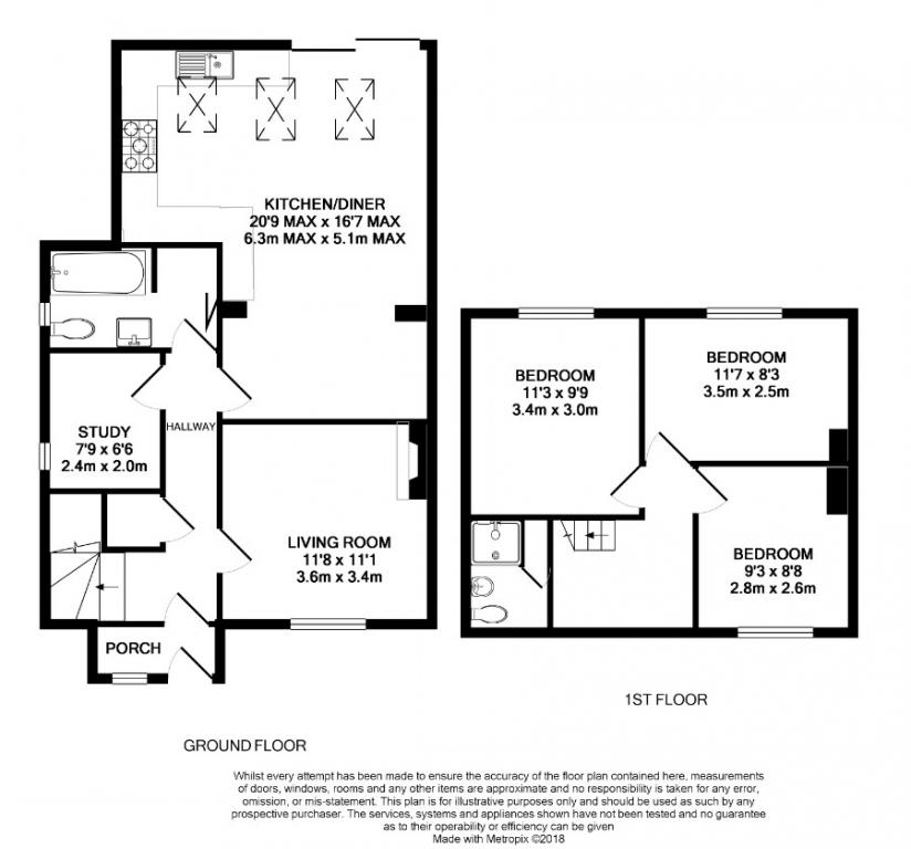 3 Bedrooms Semi-detached house for sale in Mytchett Road, Mytchett GU16