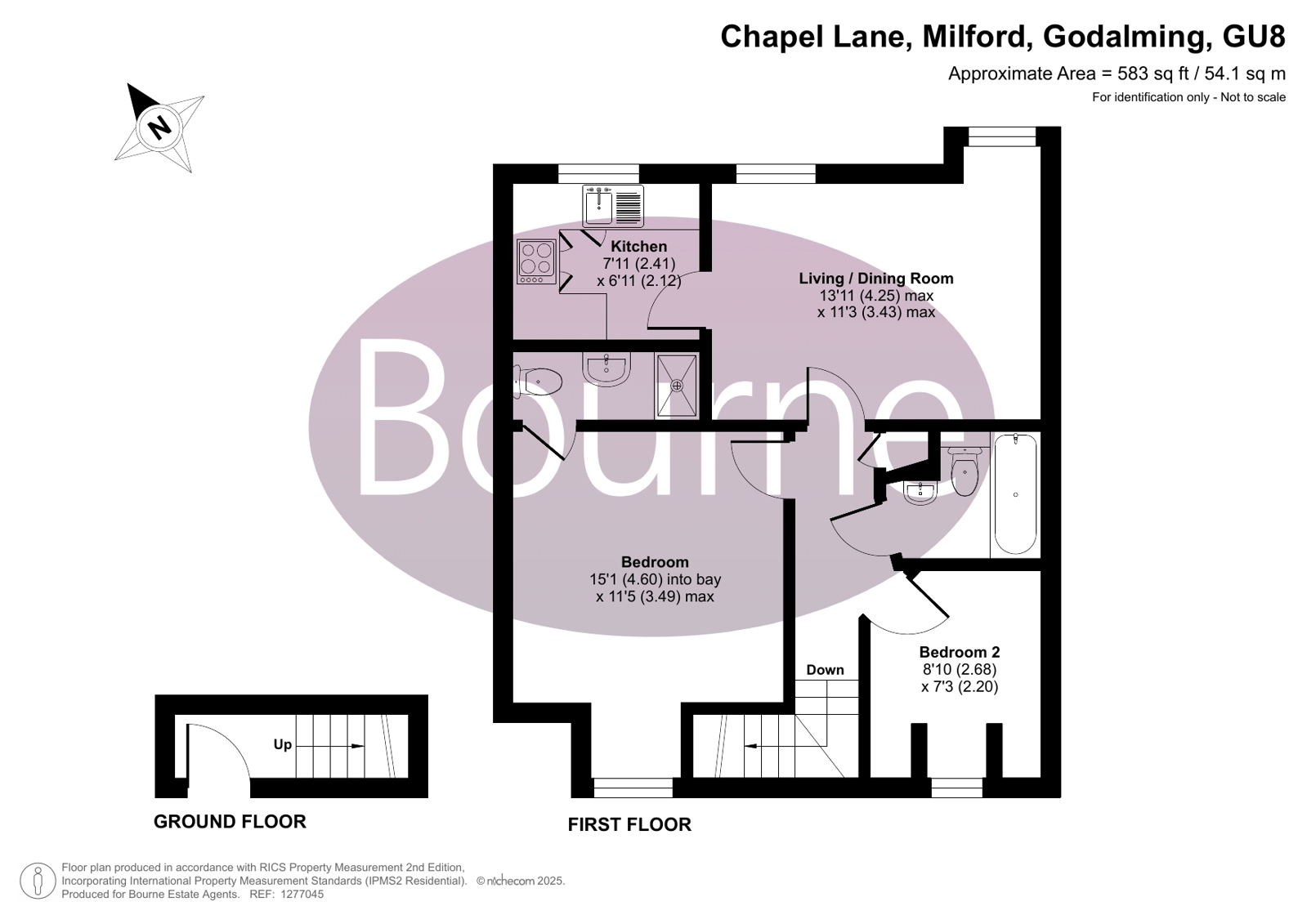 1C,, Chapel Lane, Godalming floorplan