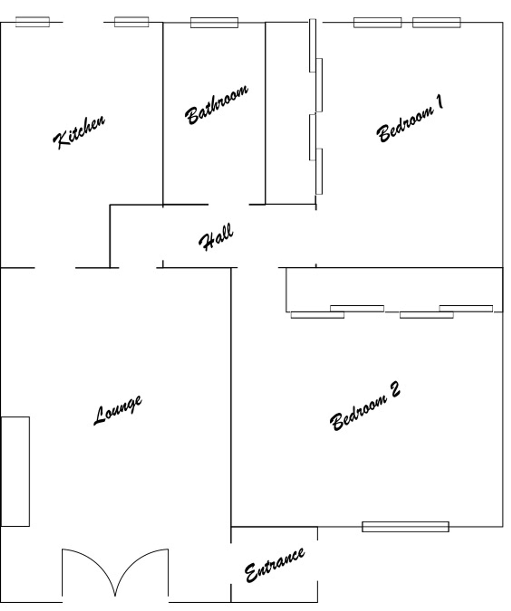 19 Tantallon Avenue, Gourock floorplan