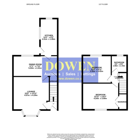 15, Grange Park Crescent, Durham floorplan