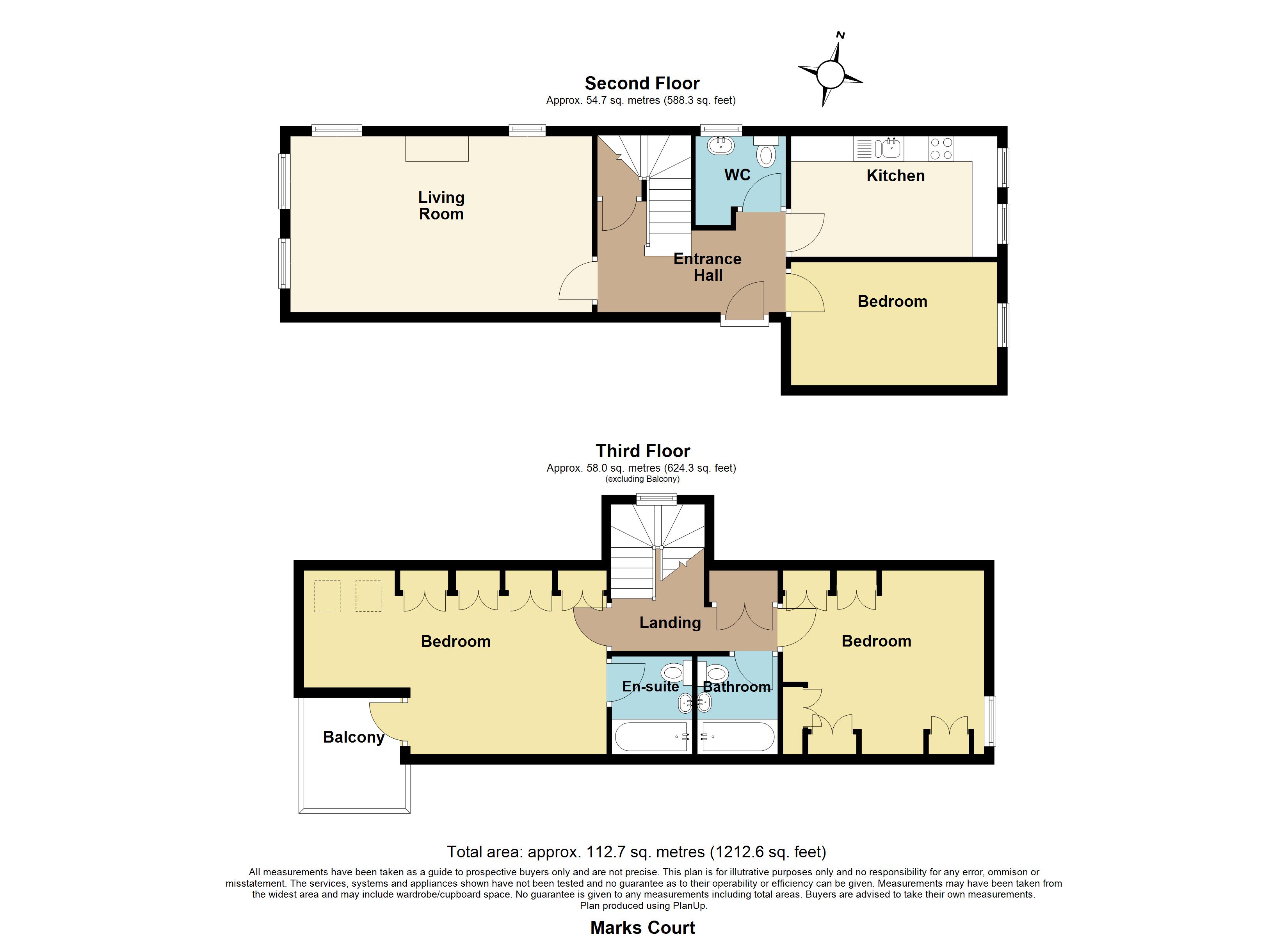 78, Marks Court, Southend-on-Sea floorplan
