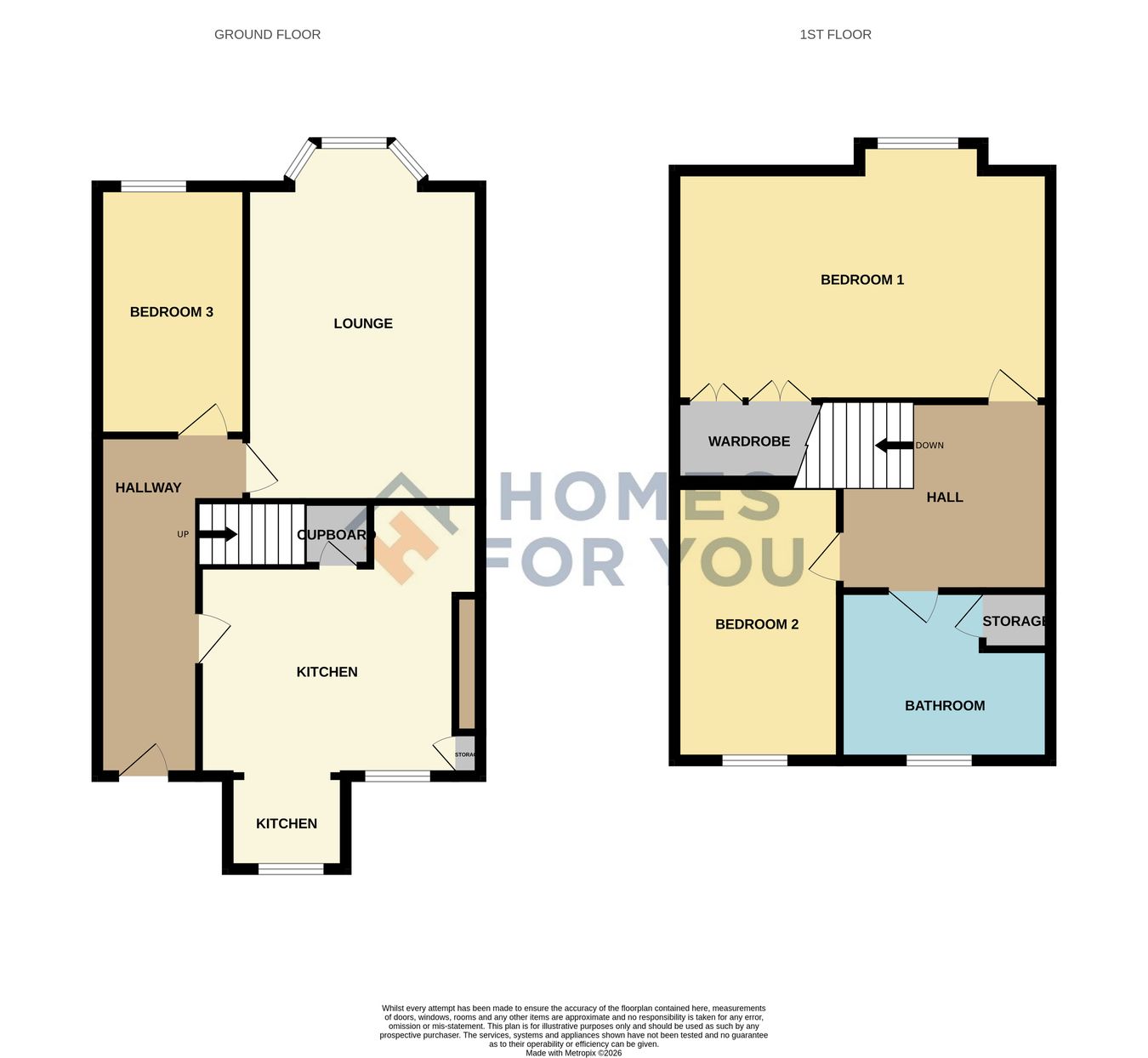 28, Main Street, Larbert floorplan