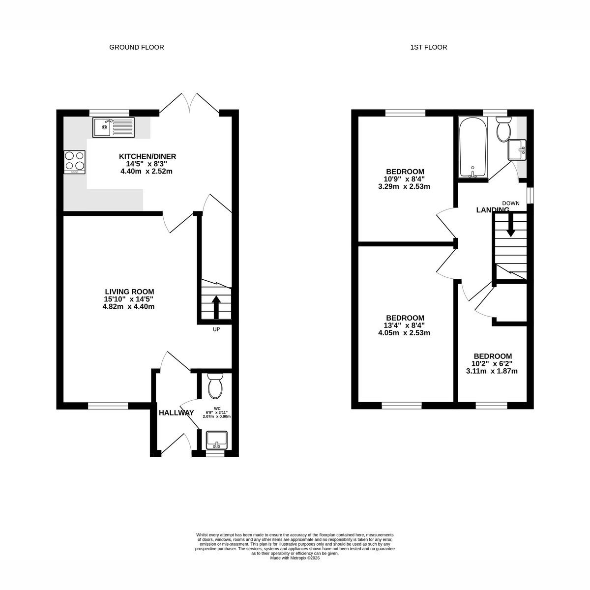 46, Dellness Park, Inverness floorplan