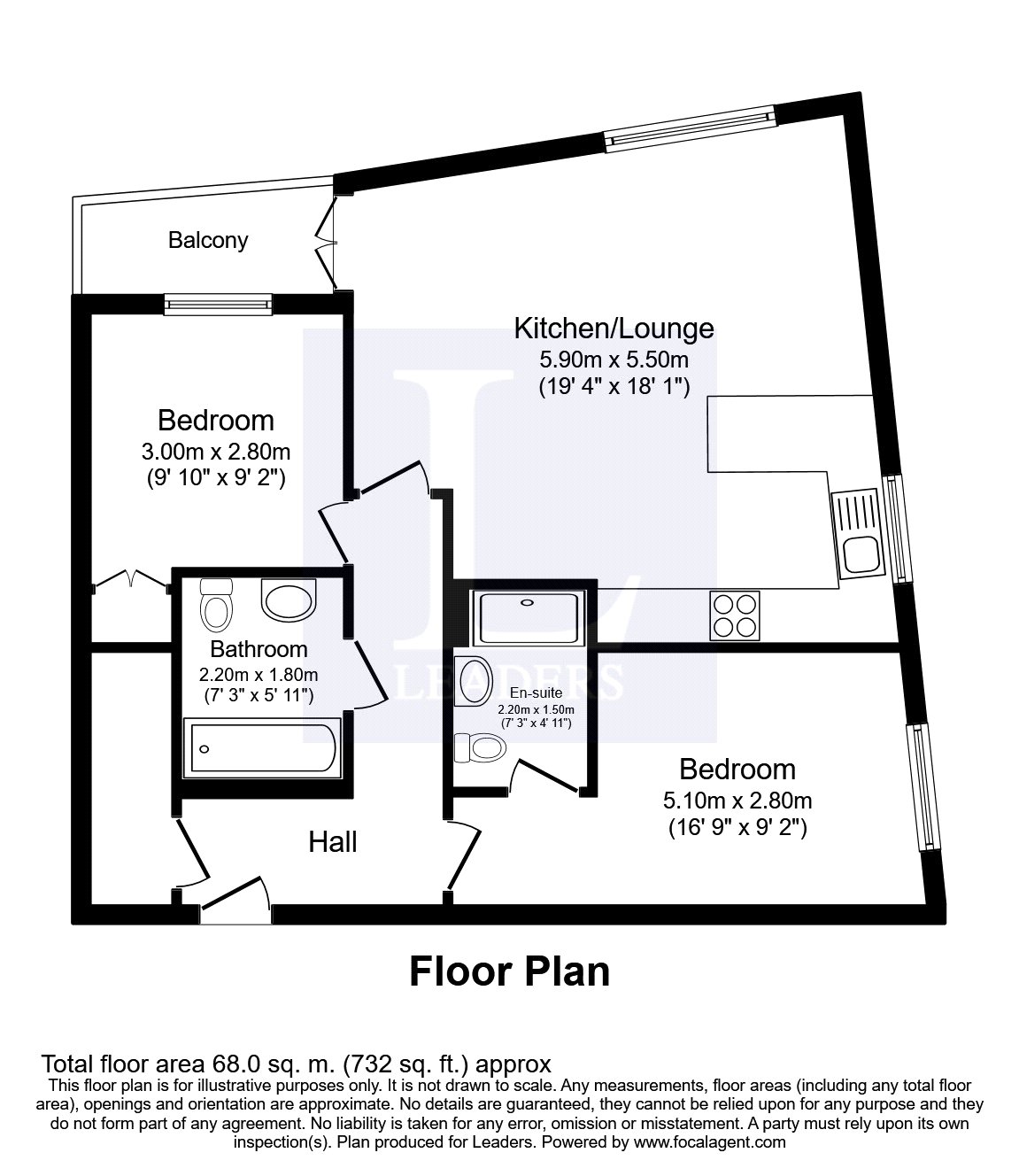 10, King Edwards Court, Guildford floorplan