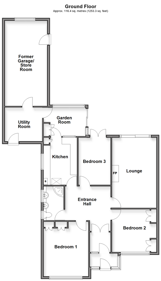 North Street Sheldwich, Faversham floorplan