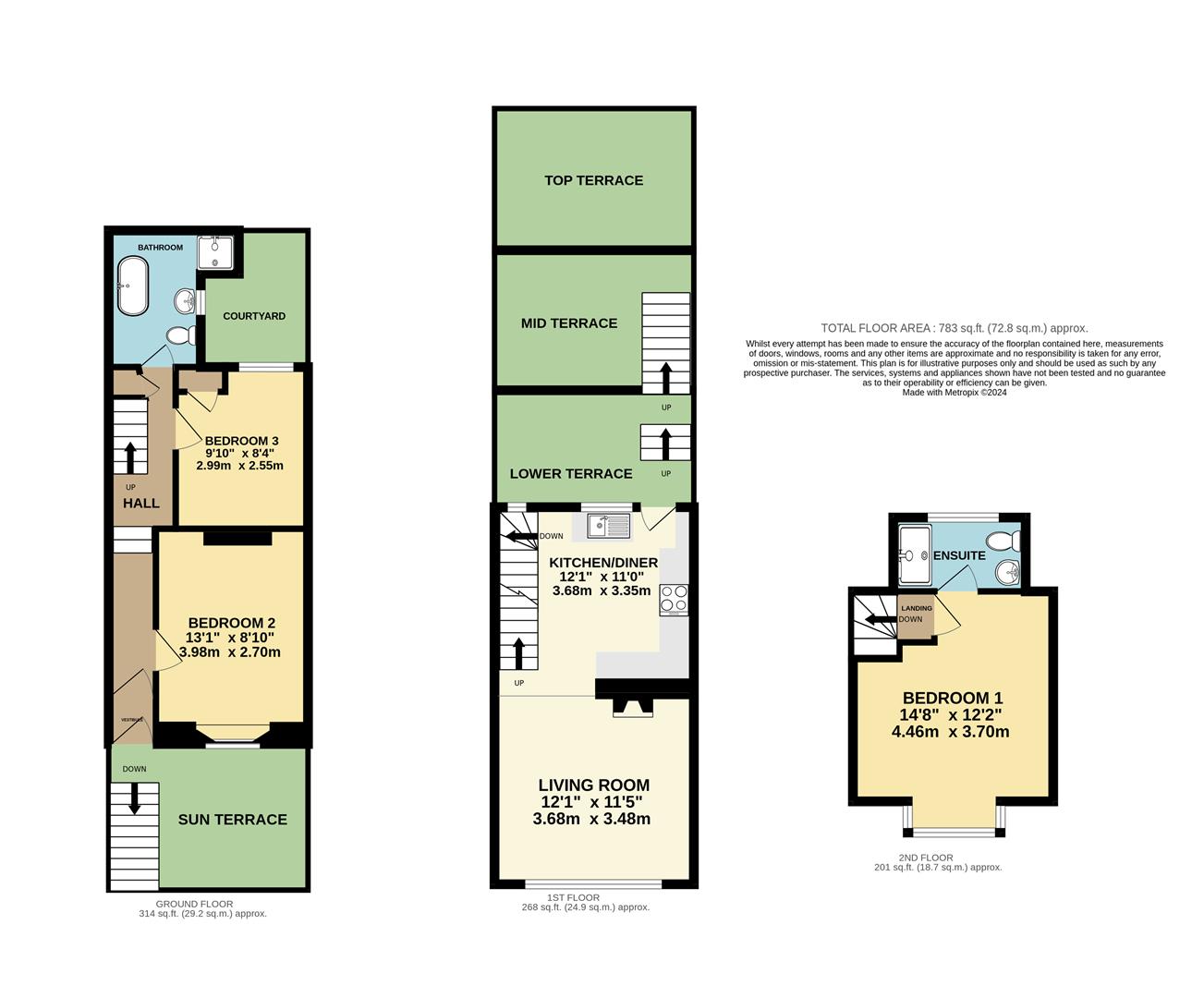 Prospect Road, Brixham floorplan