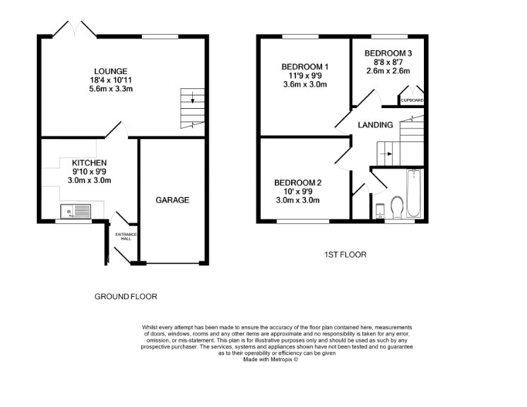 Lymington Avenue, Yateley, Hampshire GU46, 3 bedroom terraced house for
