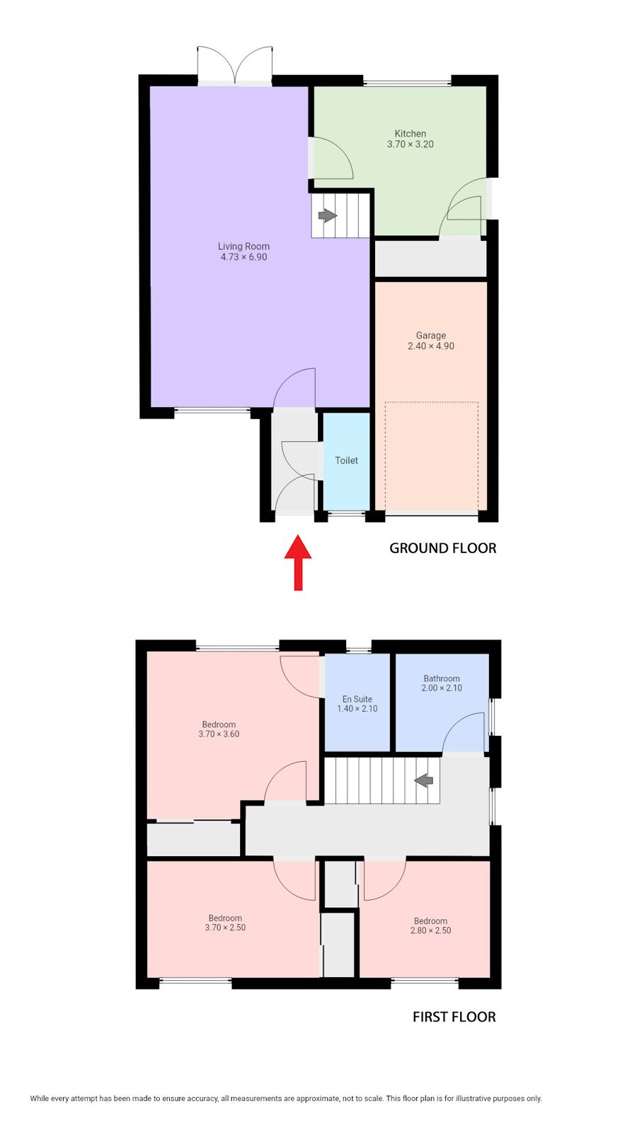 77 Rosemont Place, Glasgow floorplan